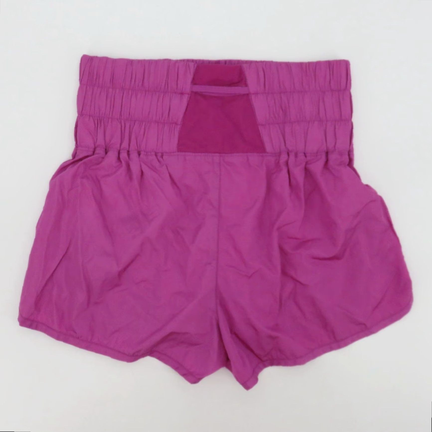 Free People VINTAGE Free People Movement Women M The Way Home Pink Lined Shorts Size 32" / US 10 / IT 46 - 4 Thumbnail