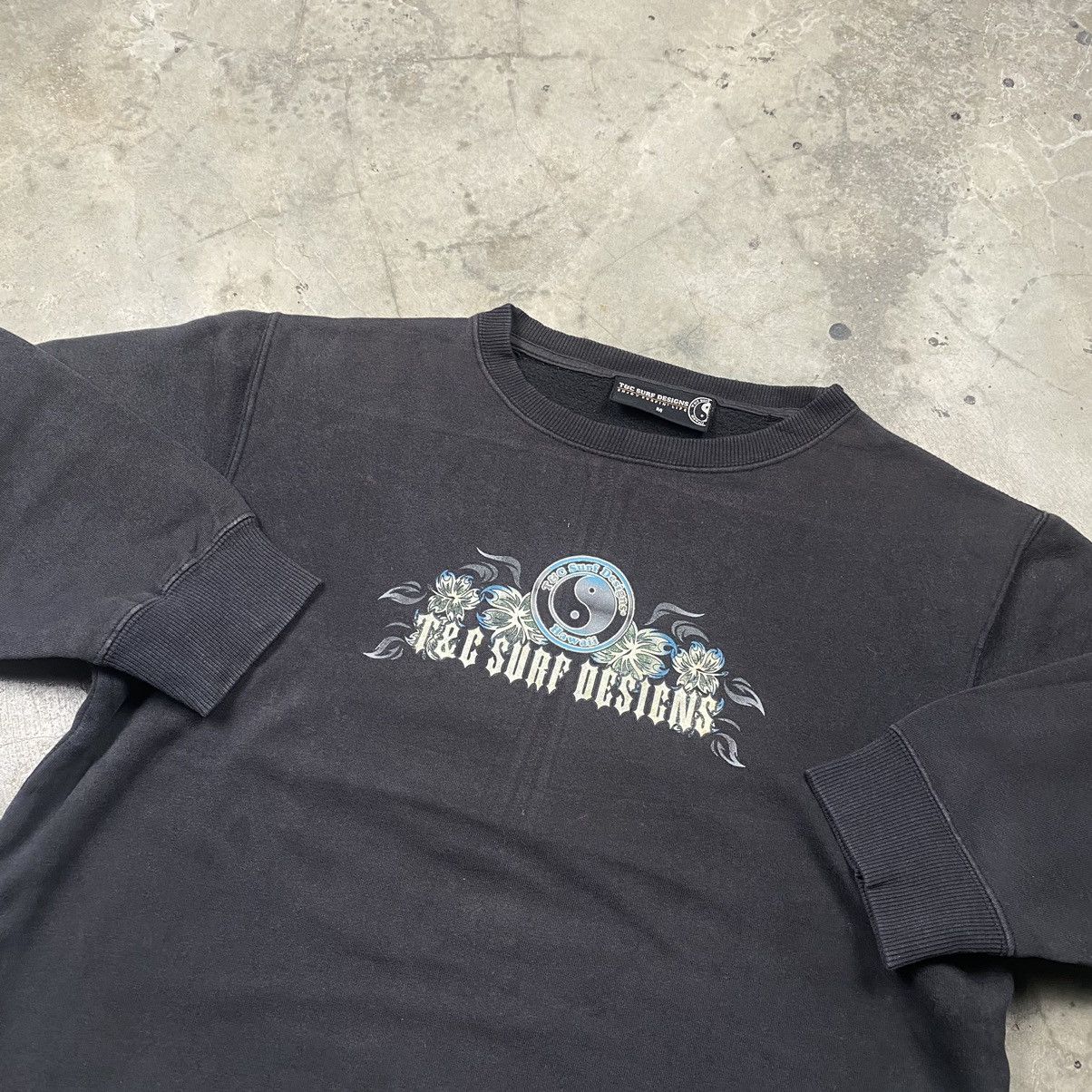 Affliction × If Six Was Nine y2k T&C Surf Poem Tribal Wording Tattoo Boxy Size US M / EU 48-50 / 2 - 3 Thumbnail