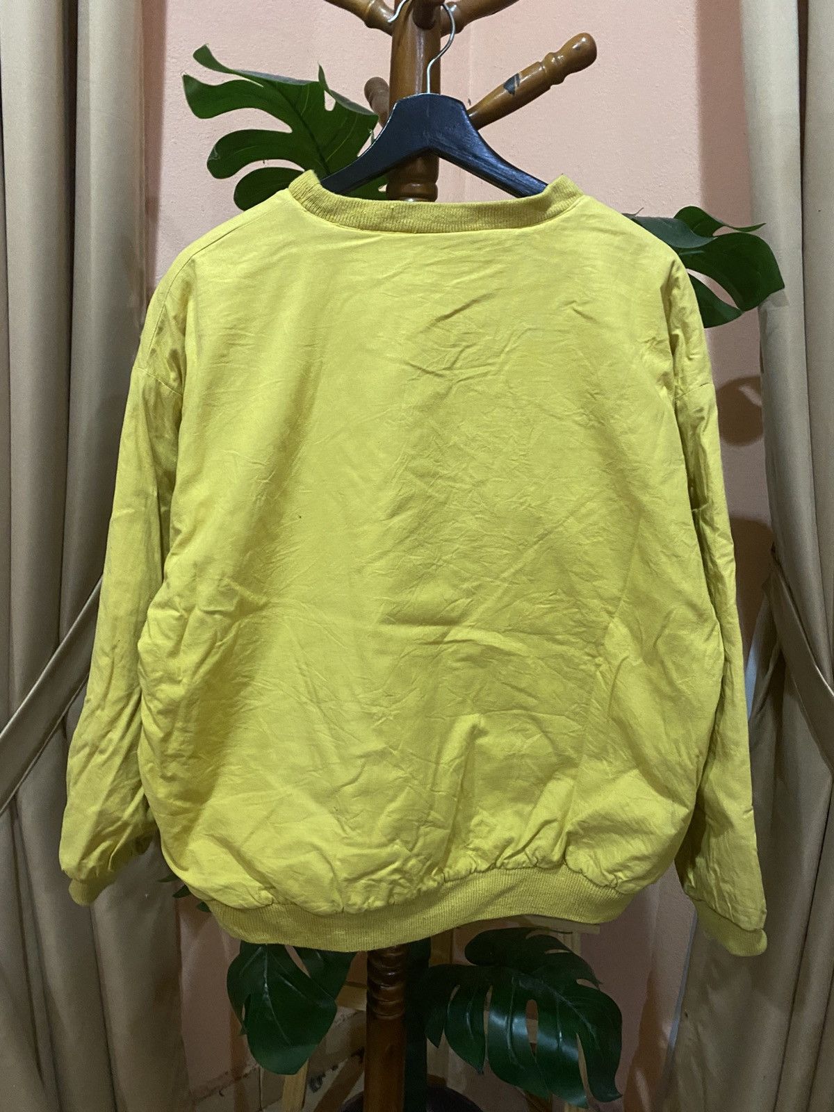 Other Vintage Yellow & Graphic Reversible Sweatshirt Streetwear Size US M / EU 48-50 / 2 - 12 Thumbnail