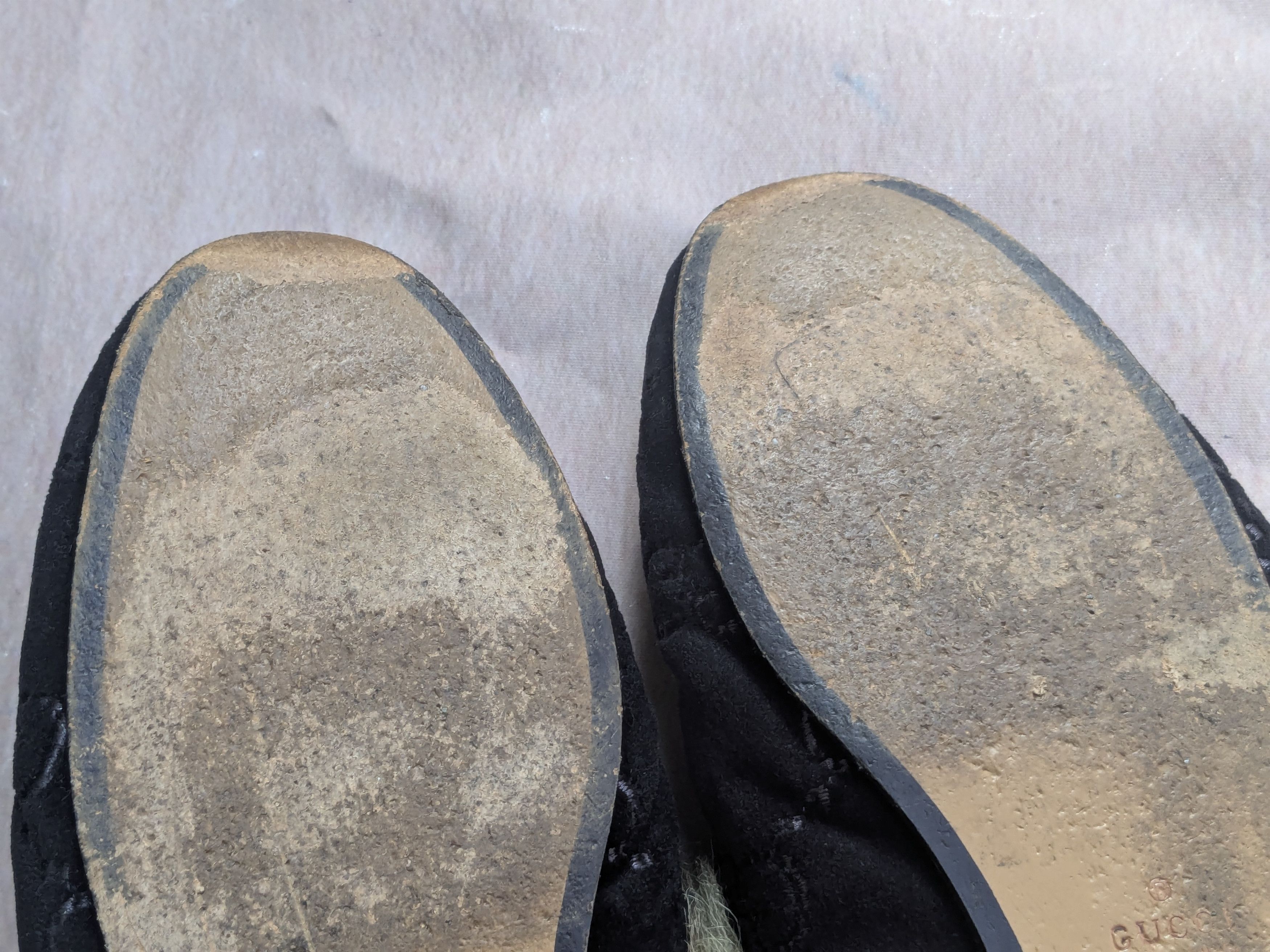 Gucci Gucci Princetown Horsebit Loafers Black Velvet 37 7 Logo Size US 7 / IT 37 - 10 Thumbnail