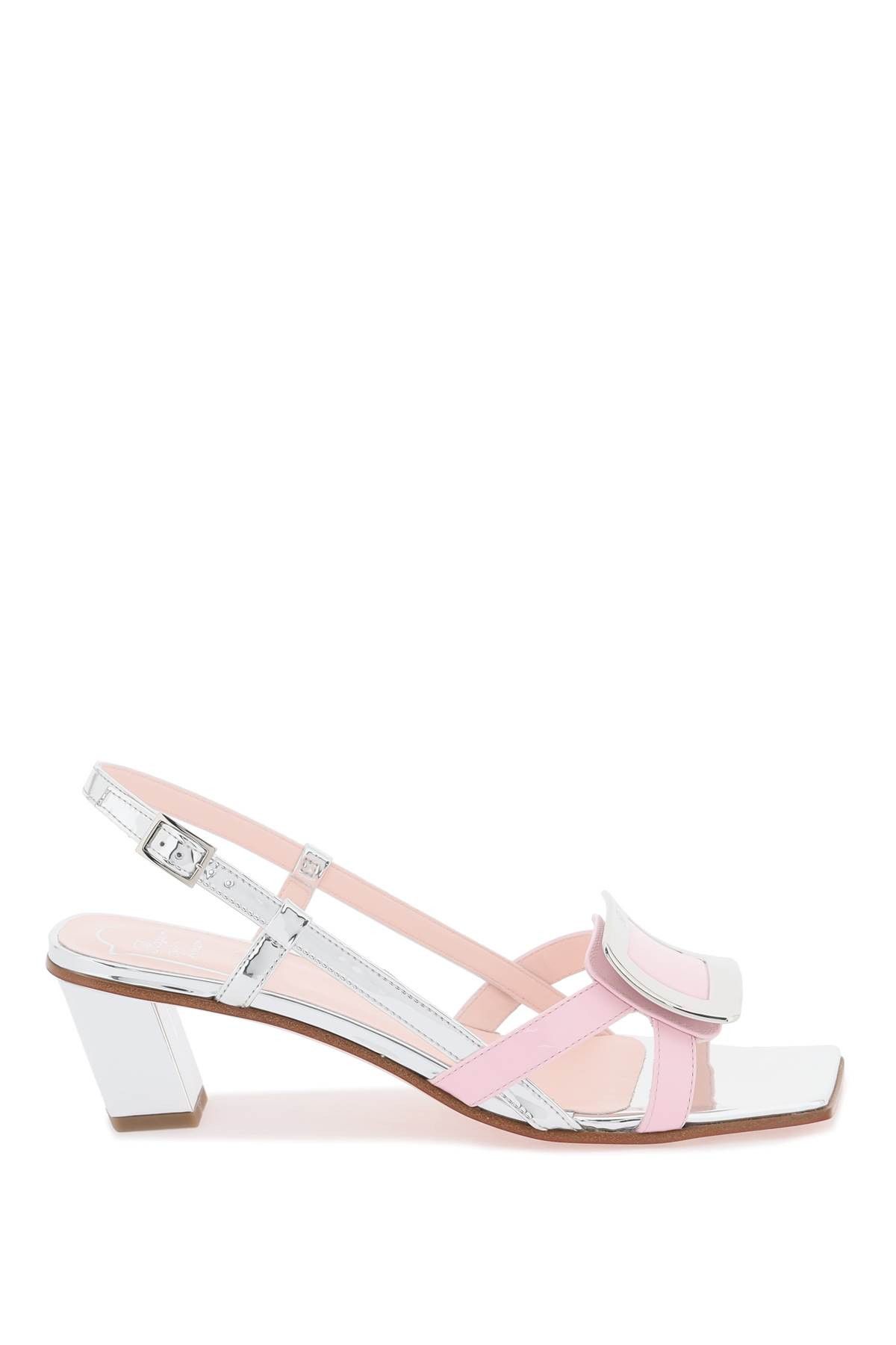 image of Roger Vivier Belle Vivier Sandals in N Pink Argento, Women's (Size 7)