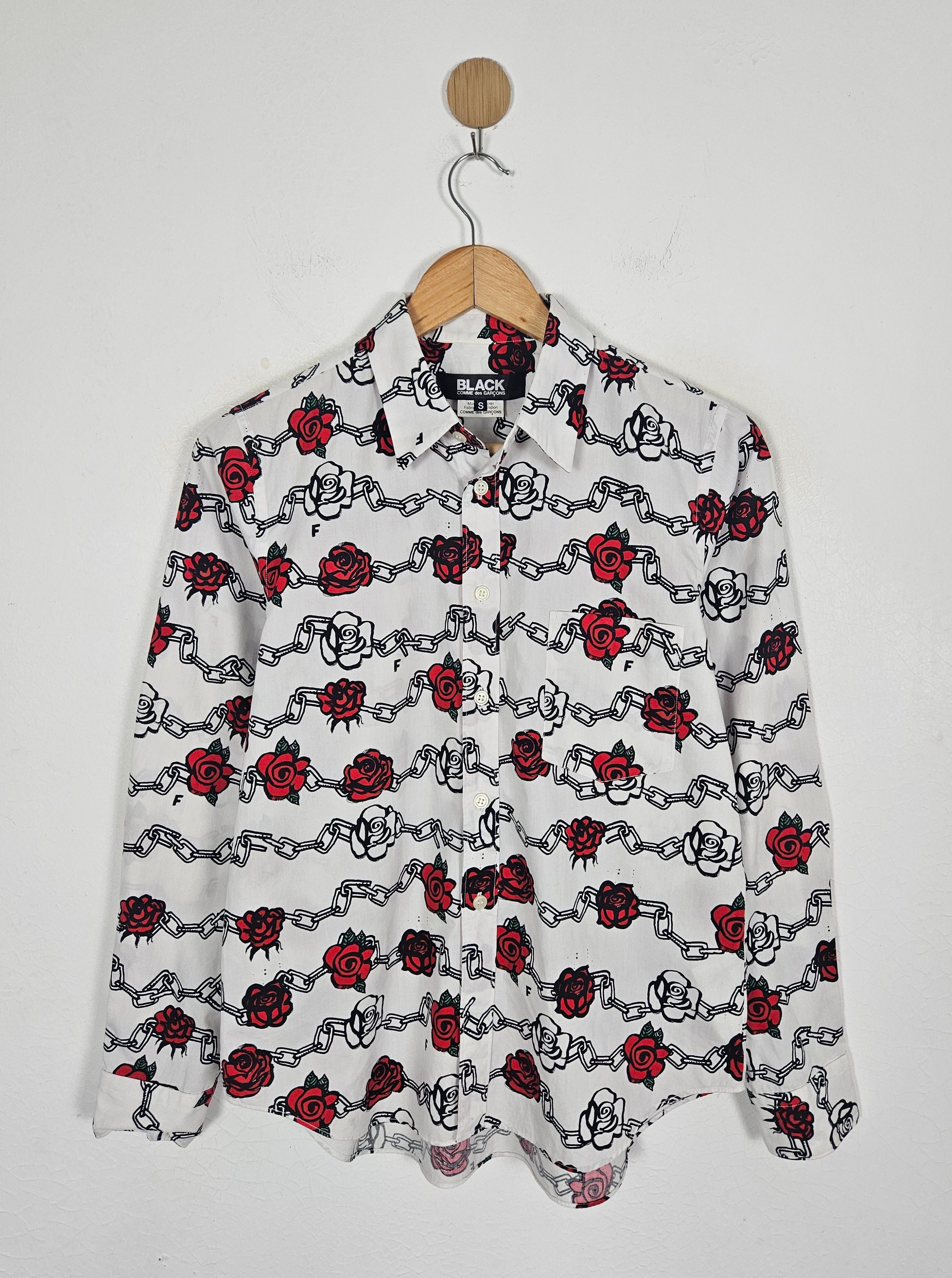 Comme des Garcons Comme des Garcons Black CDG Roses Barbed Wire casual work Size US M / EU 48-50 / 2 - 1 Thumbnail