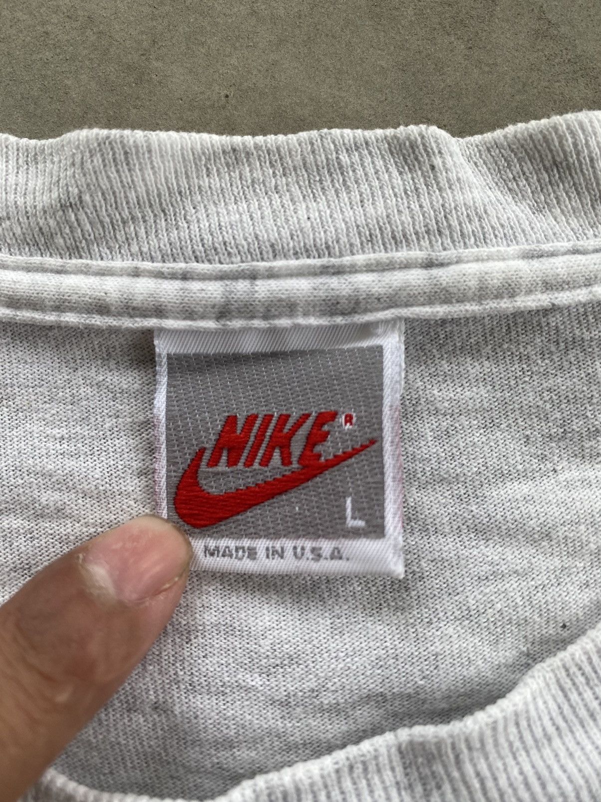 Nike VINTAGE NIKE JORDAN TEE Size US L / EU 52-54 / 3 - 3 Thumbnail