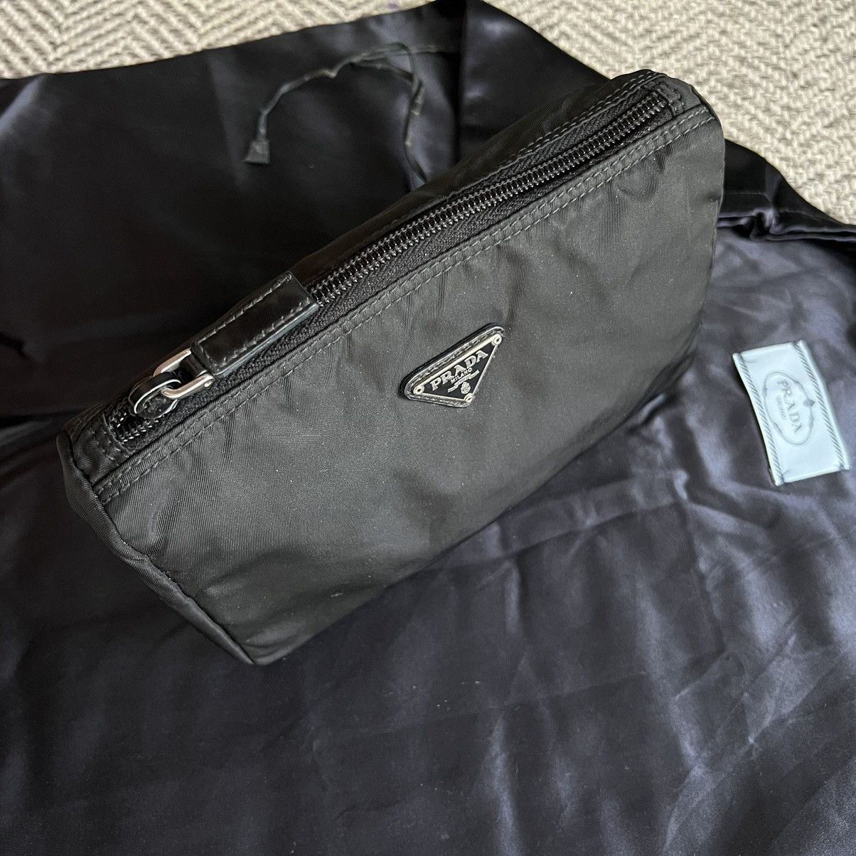 Prada Prada Black Tessuto Nylon Clutch Size ONE SIZE - 3 Thumbnail