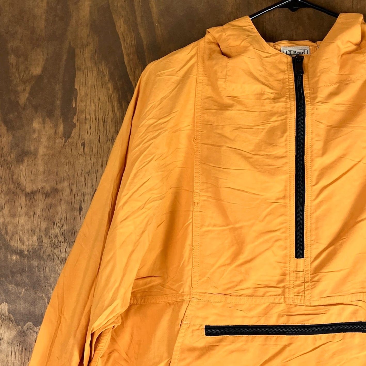 Vintage LL Bean Mens Jacket Yellow Mountain Classic Anorak Windbreaker 1/2 Zip Medium Size US M / EU 48-50 / 2 - 4 Thumbnail