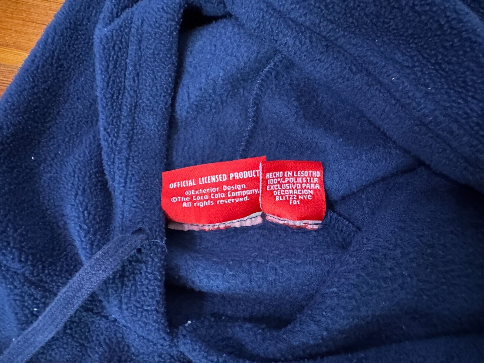 Coca Cola Coca-Cola Hoodie Blue Red Sweatshirt Coke Polar Men's Medium Size US M / EU 48-50 / 2 - 6 Thumbnail