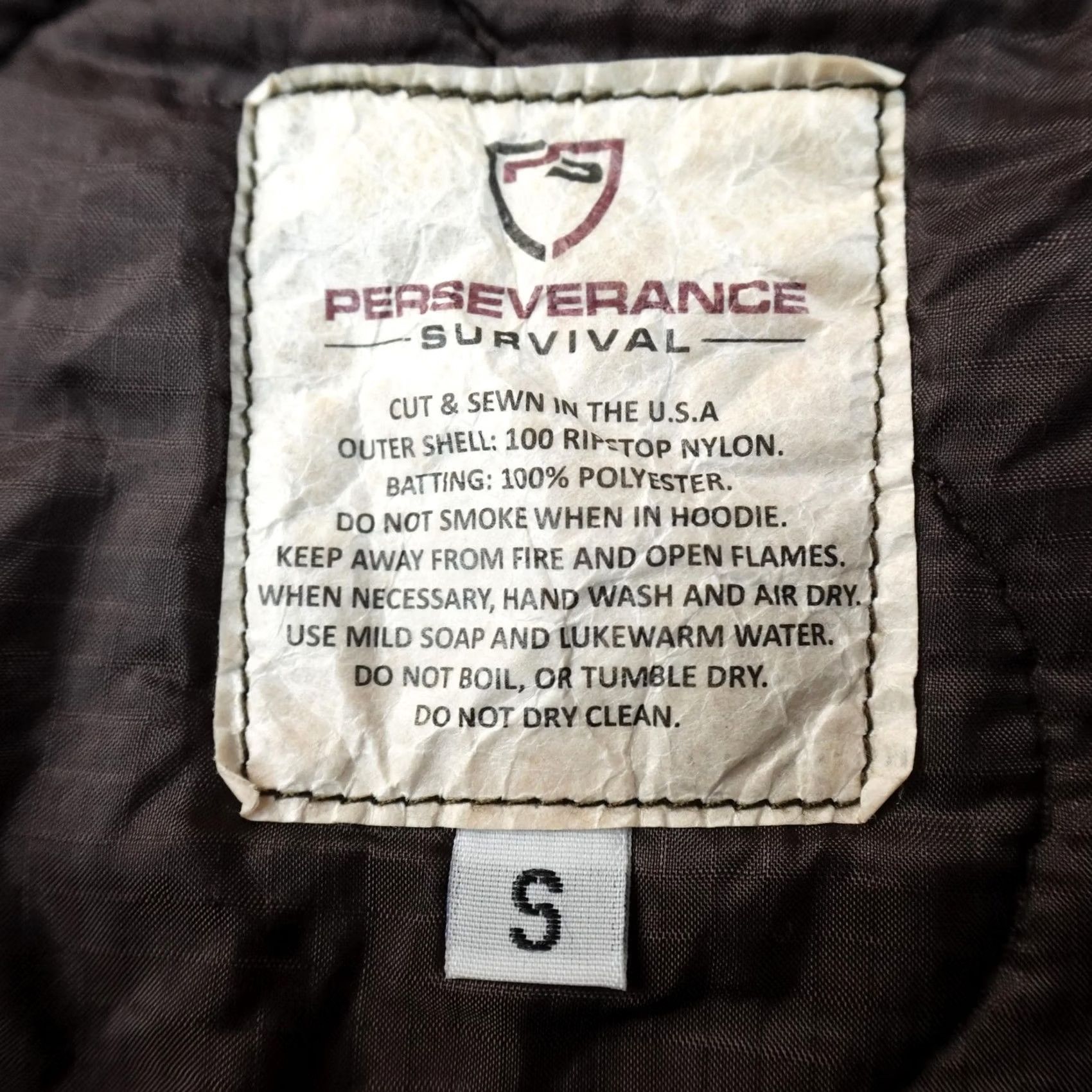 Vintage Perseverance Survival Jacket Mens S Green Multicam OCP Camo Quilted Outdoor Coat Size US S / EU 44-46 / 1 - 4 Thumbnail