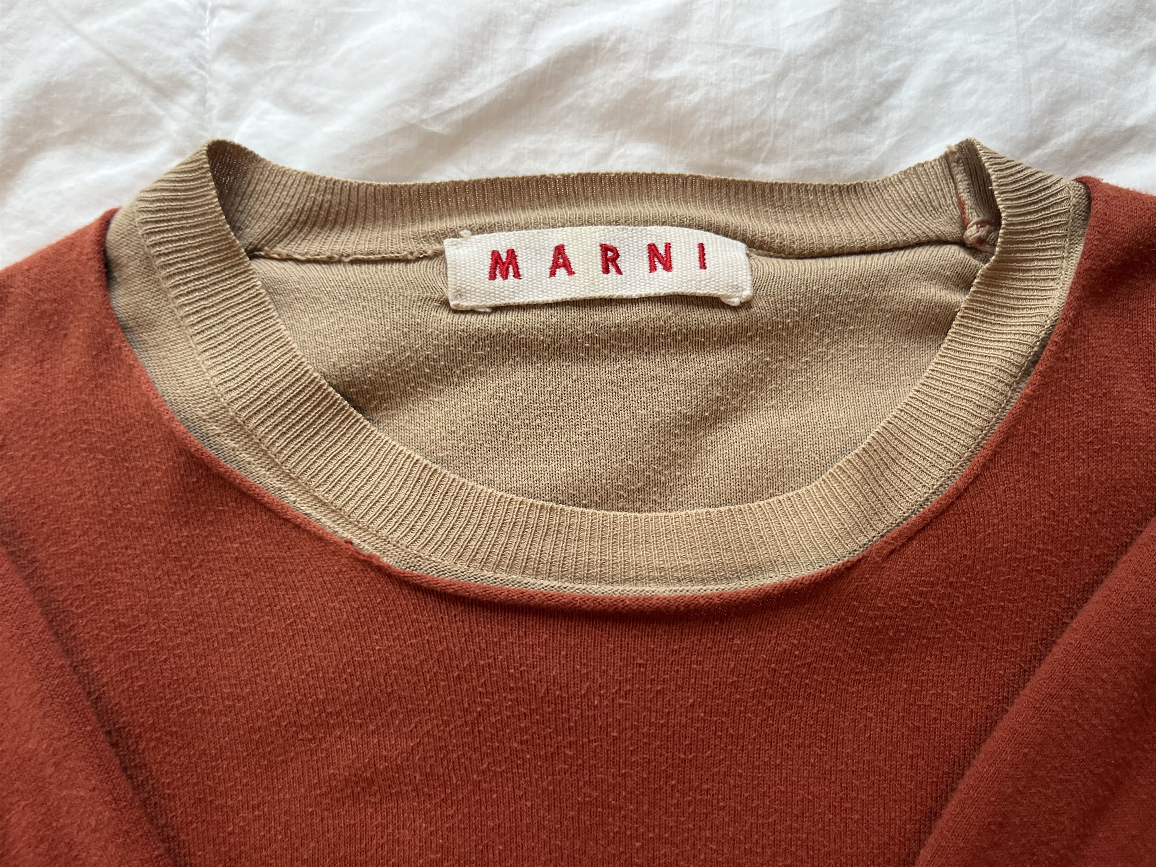 Marni Marni Vintage layered sweatshirt Size US M / EU 48-50 / 2 - 2 Thumbnail
