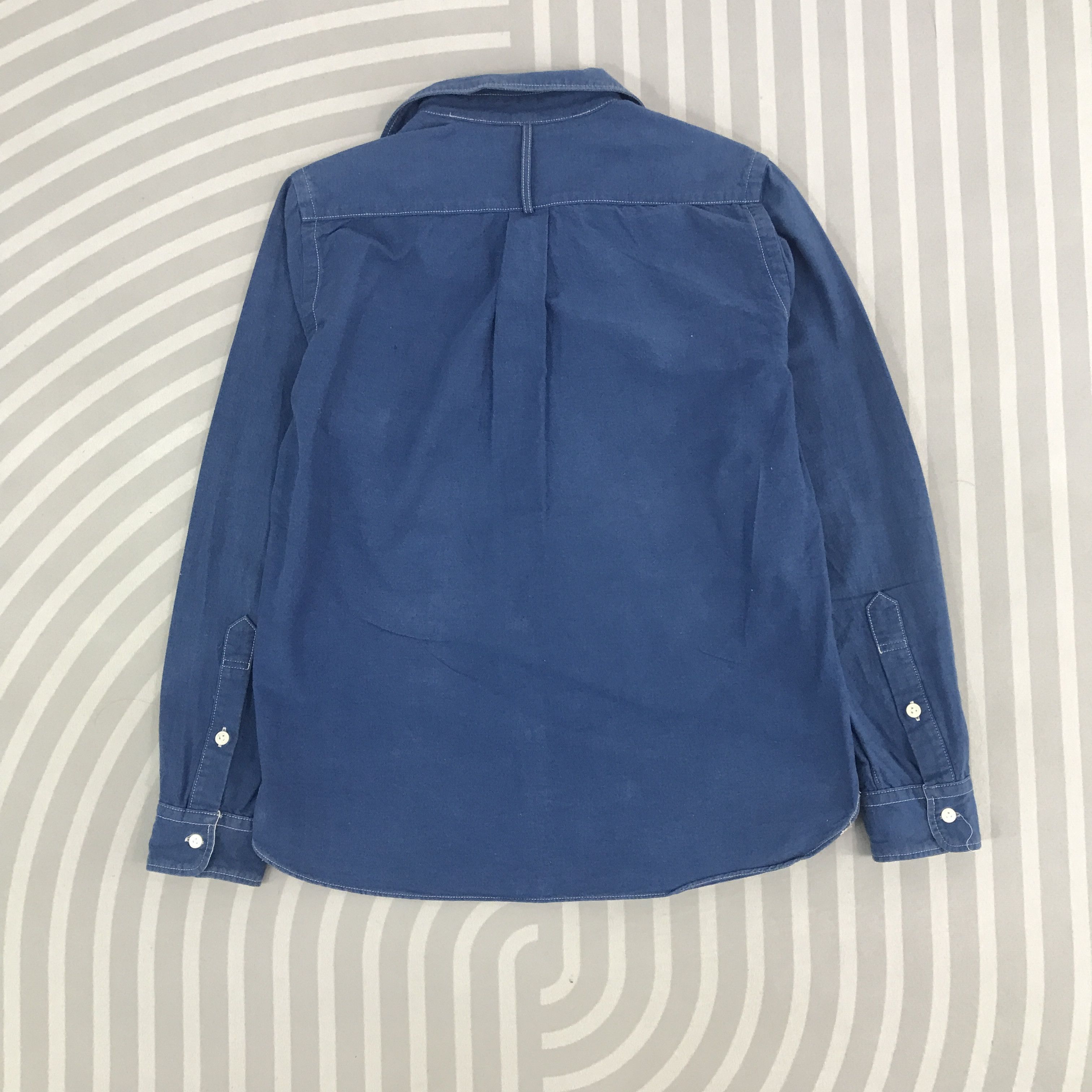 Gypsy × Indigo × Japanese Brand Vintage Gypsy Japan indigo button up shirt Size US M / EU 48-50 / 2 - 3 Thumbnail