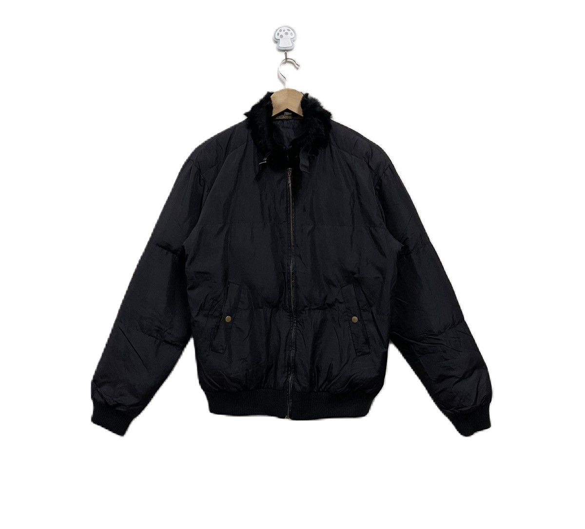 Roberto Cavalli Roberto Cavalli Snake Bomber Jacket Fur Neck Size US L / EU 52-54 / 3 - 2 Thumbnail