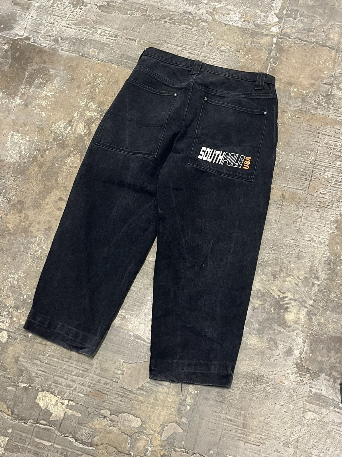 Southpole × Vintage Crazy rare southpole y2k wide leg skater pants Size US 38 / EU 54 - 4 Thumbnail
