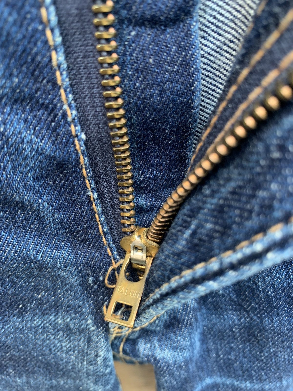 Edwin × Vintage Vintage Edwin Super Flare Bush Pant Bell Bottom Denim Size US 28 / EU 44 - 19 Thumbnail