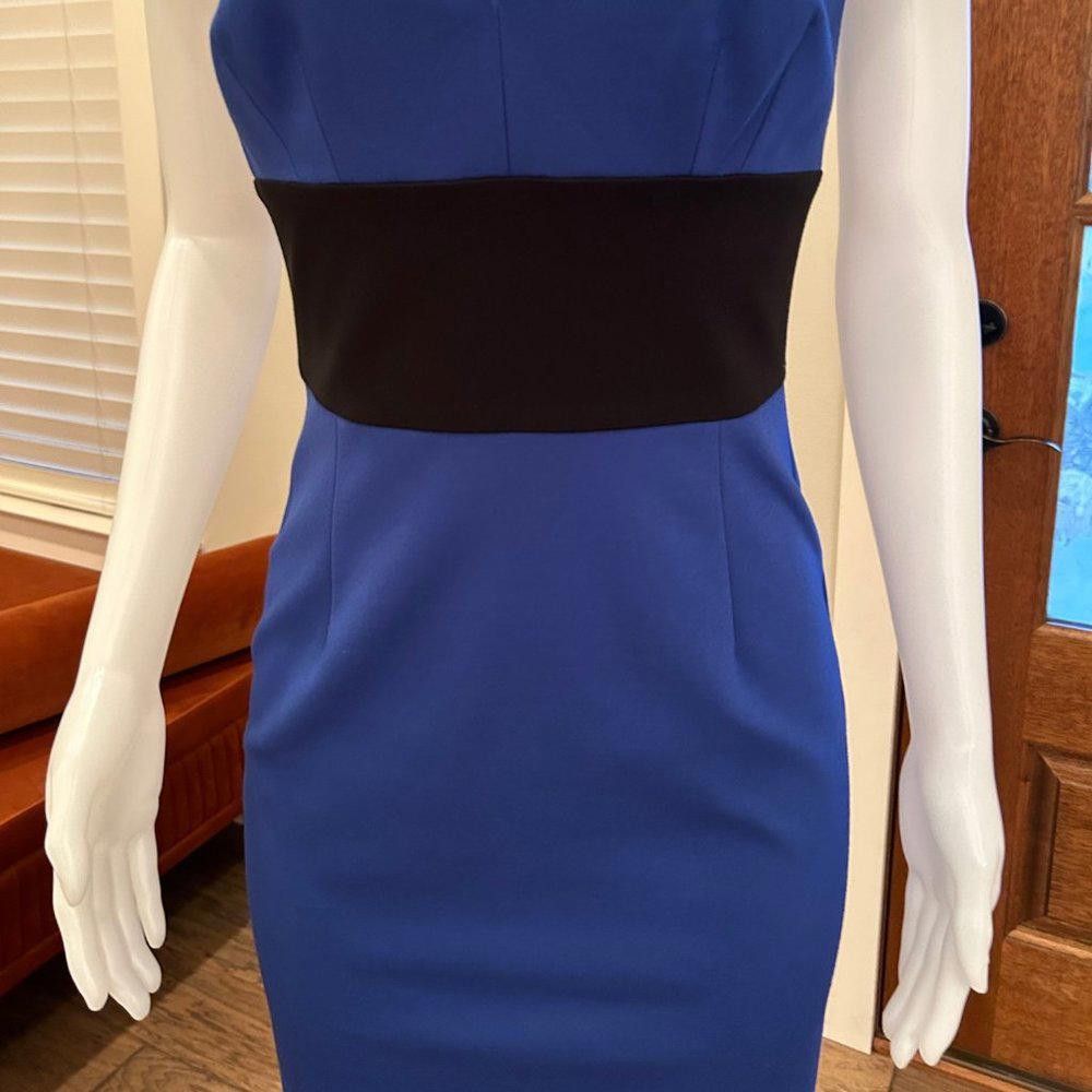 Designer Trina Turk Color Block Sheath Dress Size M / US 6-8 / IT 42-44 - 5 Thumbnail