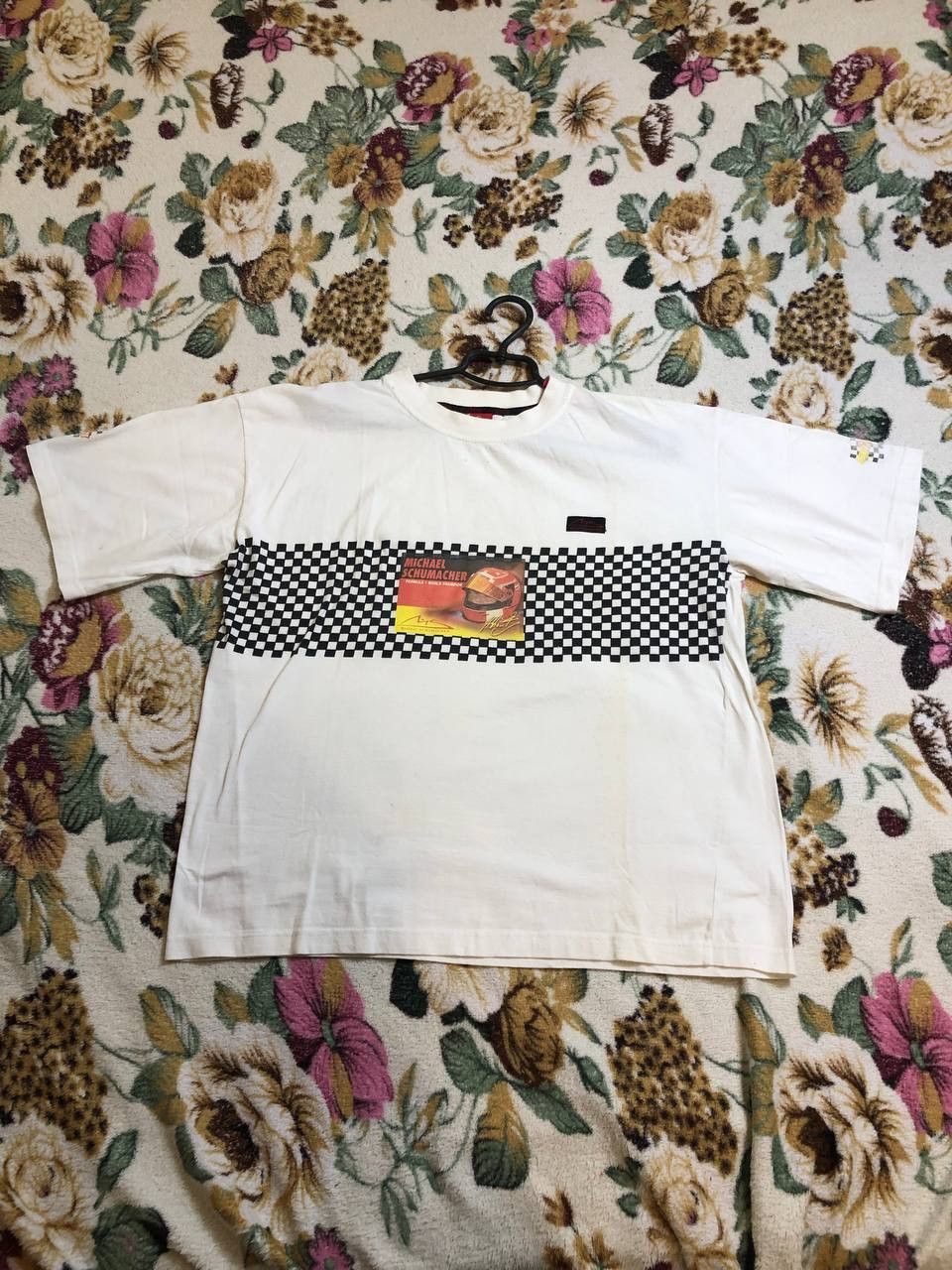 Vintage Vintage Michael Schumacher Logo Vintage T Shirt Size US XL / EU 56 / 4 - 1 Thumbnail