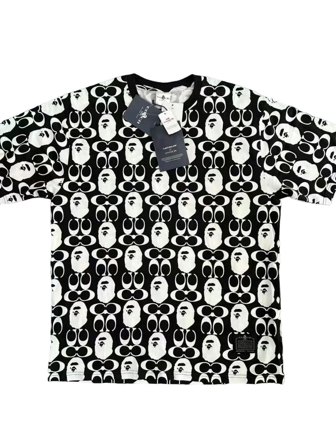 Bape A Bathing Ape x Coach Monogram T-Shirt Size XL Size US XL / EU 56 / 4 - 1 Thumbnail
