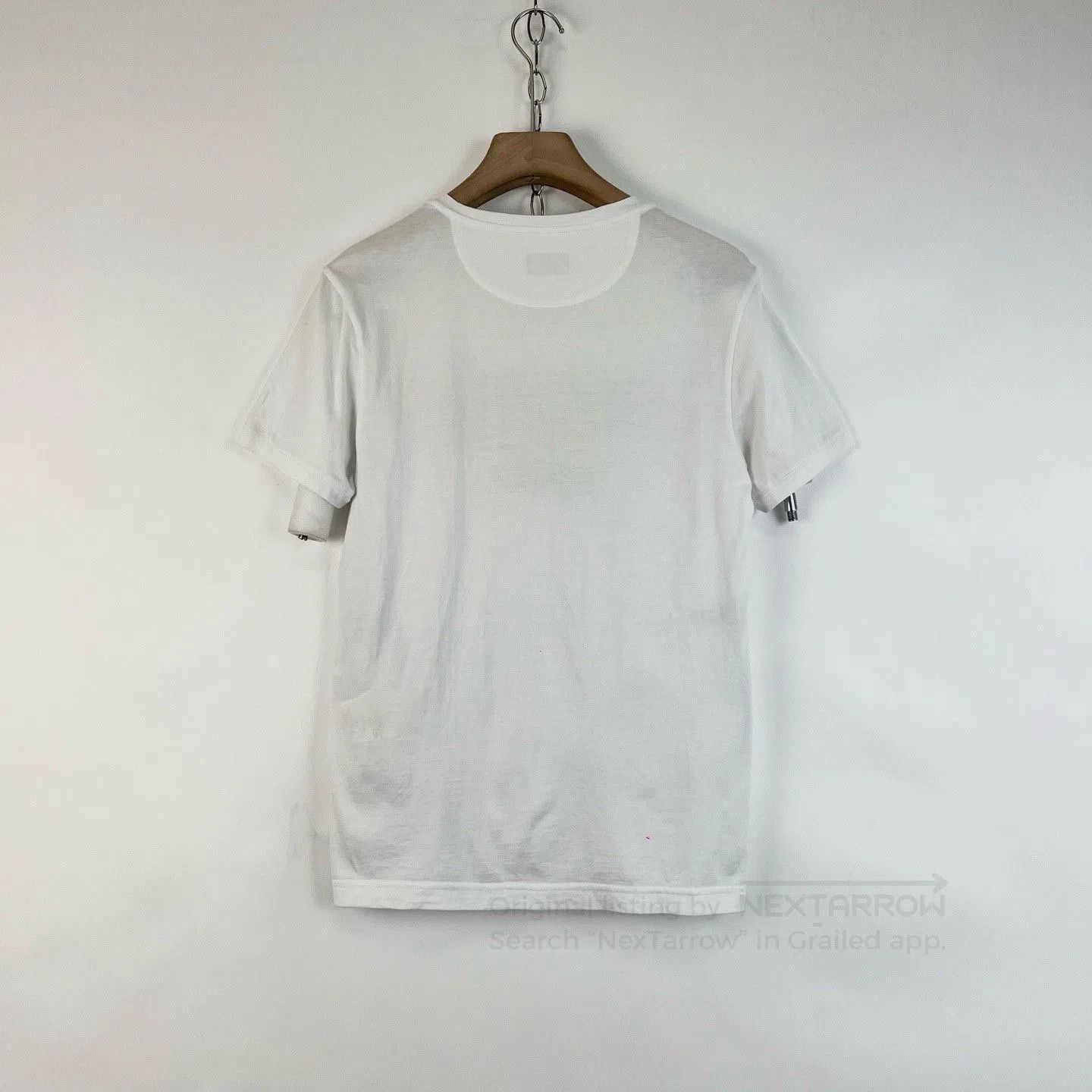 Fendi Fendi White Letter Embroidery Short-Sleeve T-Shirt. Size S / US 4 / IT 40 - 2 Thumbnail