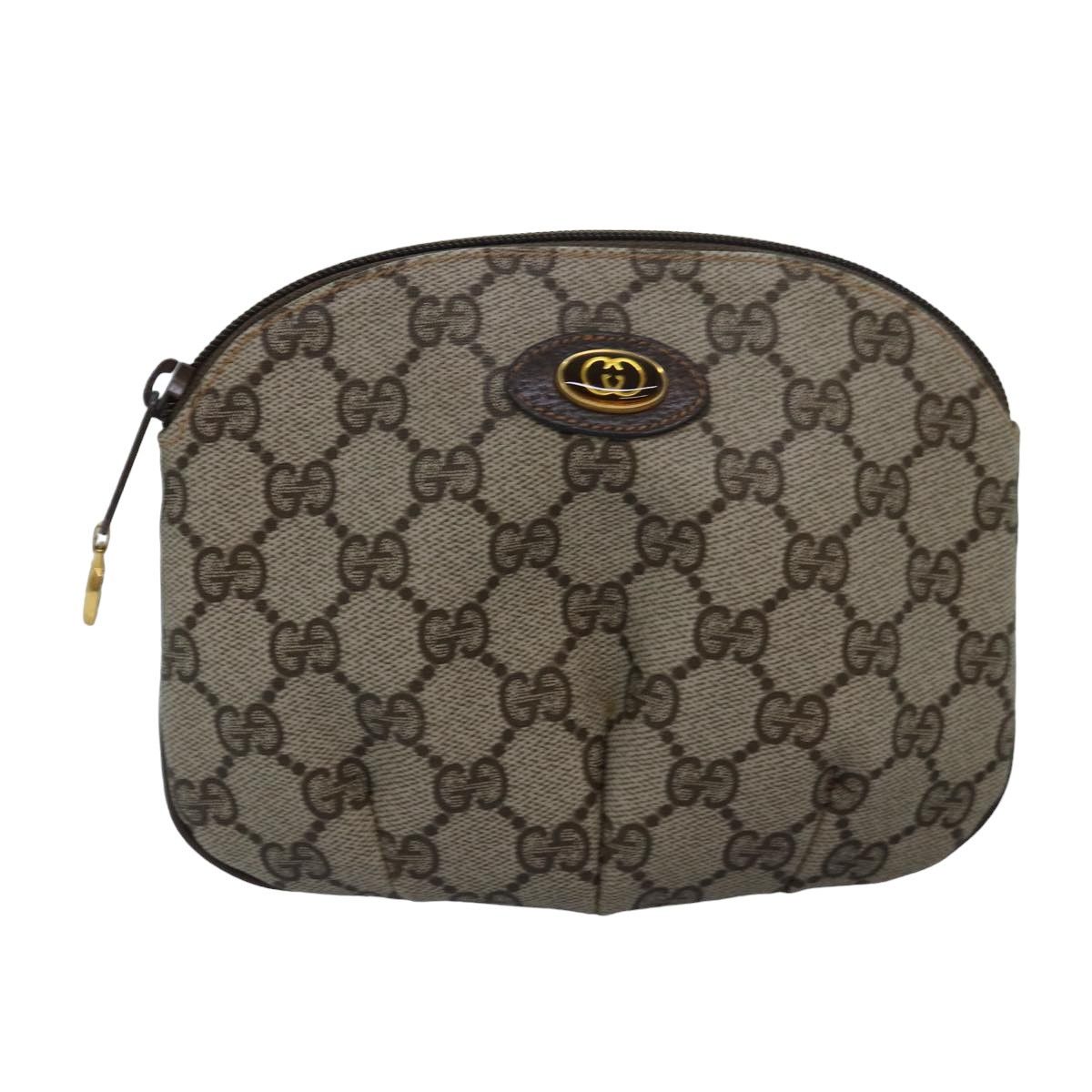 Gucci Gg Canvas Beige Canvas Clutch Bag (Pre-Owned) Size ONE SIZE - 1 Thumbnail