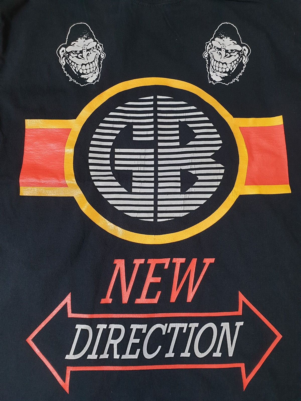 Band Tees Gorilla Biscuits "New Direction" BMX Style Long-Sleeve Size US M / EU 48-50 / 2 - 3 Thumbnail