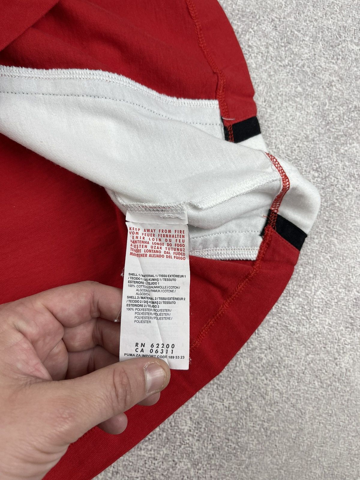 Ferrari Puma F1 Ferarri Scuderia Pirelli T-Shirt Size L Size US L / EU 52-54 / 3 - 8 Thumbnail