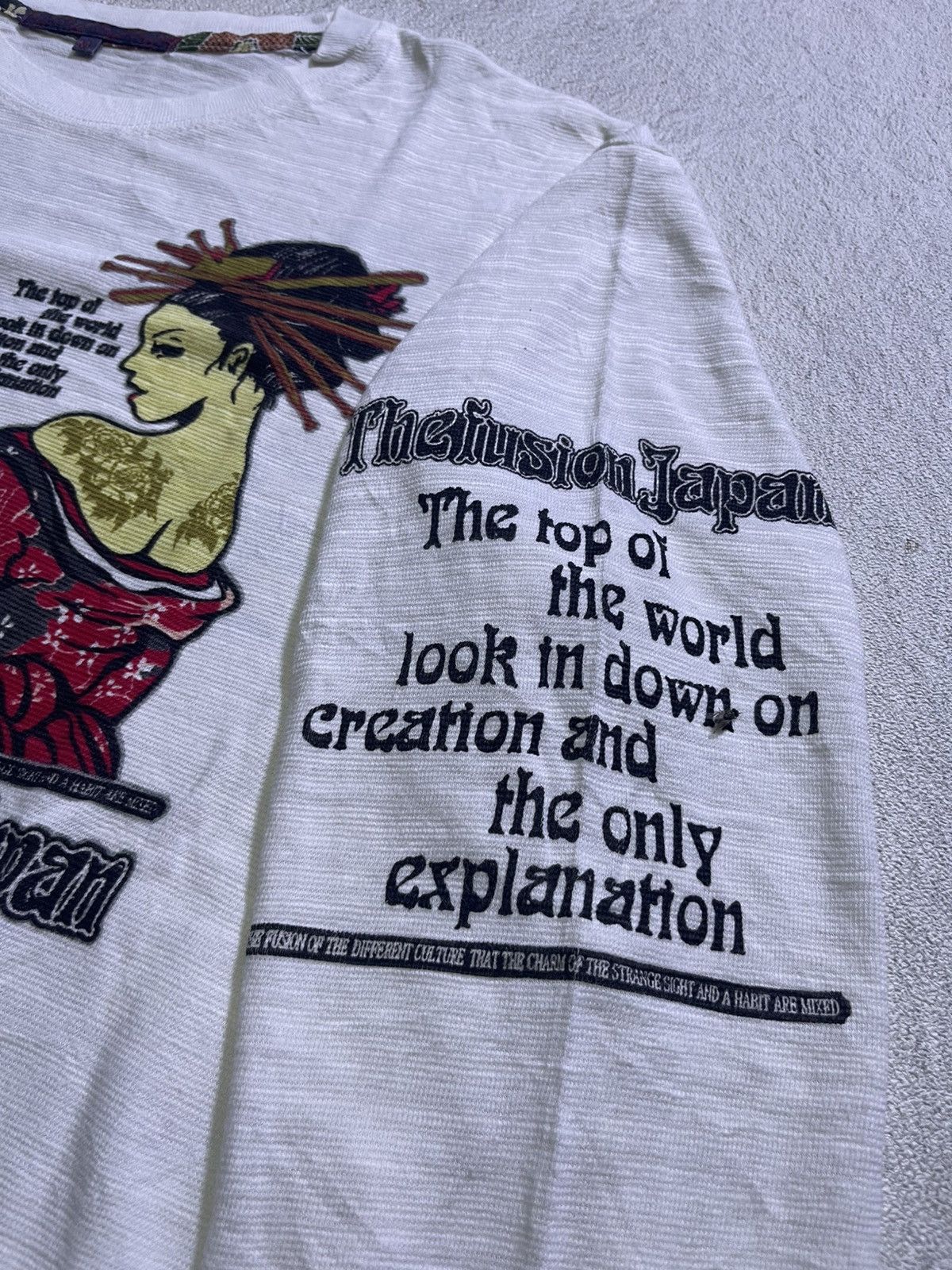 Japanese Brand VTG Y2K long sleeve tshirt japanese style Size US M / EU 48-50 / 2 - 6 Thumbnail