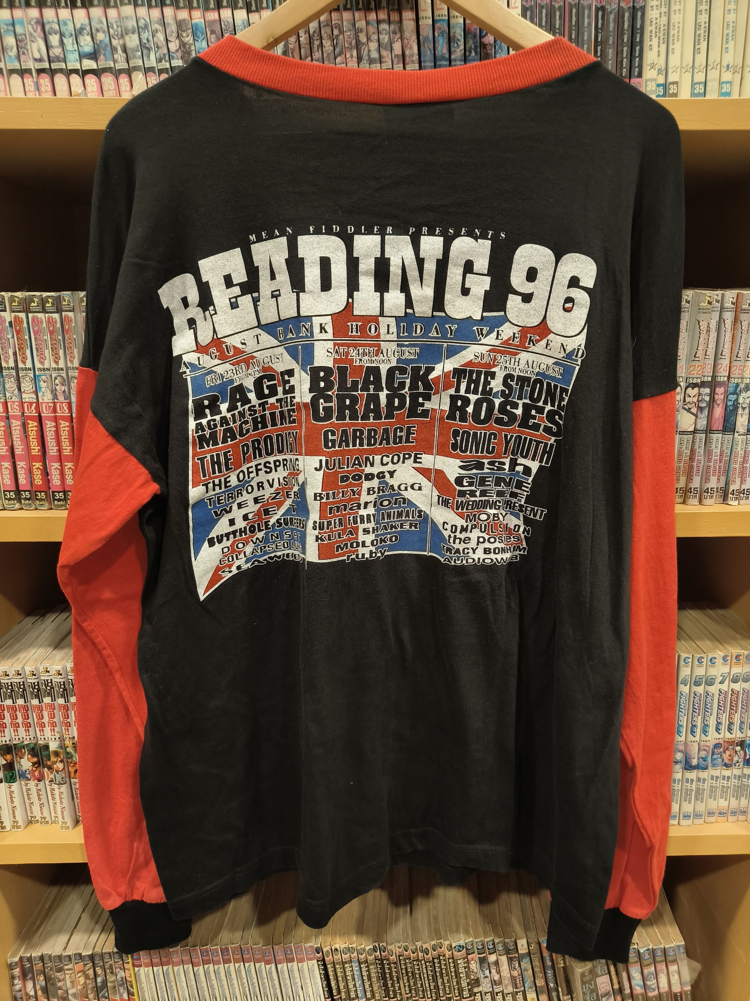 Band Tees Vintage 90s Reading festival '96 Ls shirt Size US XL / EU 56 / 4 - 3 Thumbnail