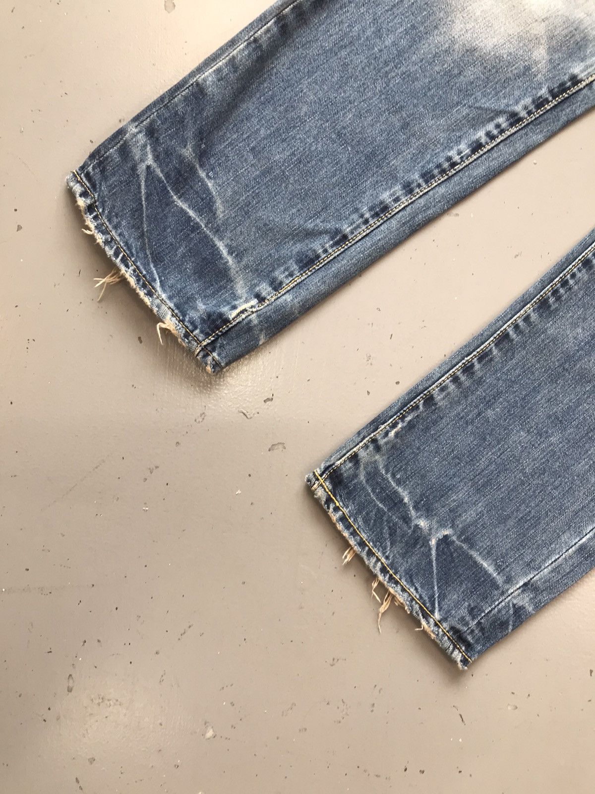 Christian Audigier × Ed Hardy × Vintage Vintage Edhardy Christian Audigier distressed denim Size US 33 - 4 Thumbnail