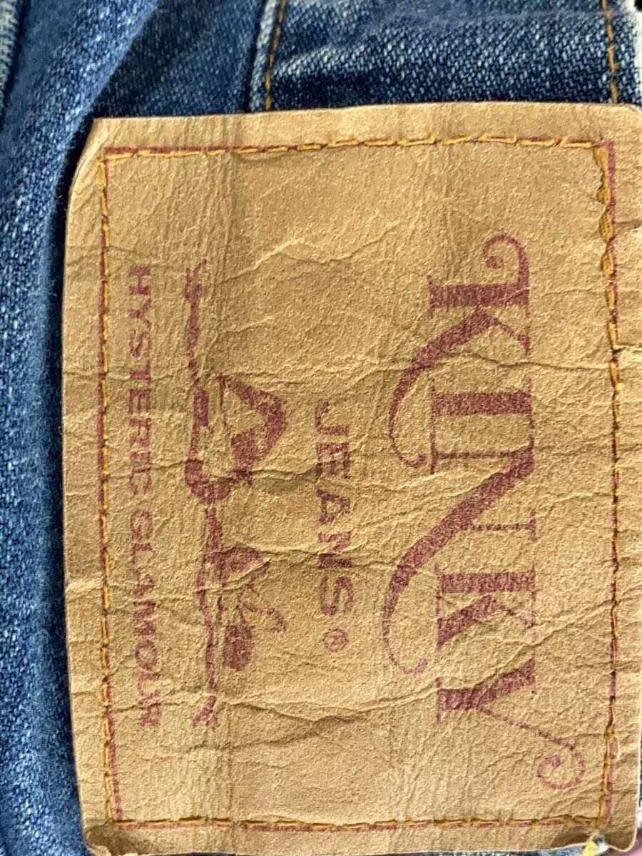 Hysteric Glamour Contrast Stitch Pattern Boot Cut Denim Jeans Size US 28 / EU 44 - 5 Thumbnail