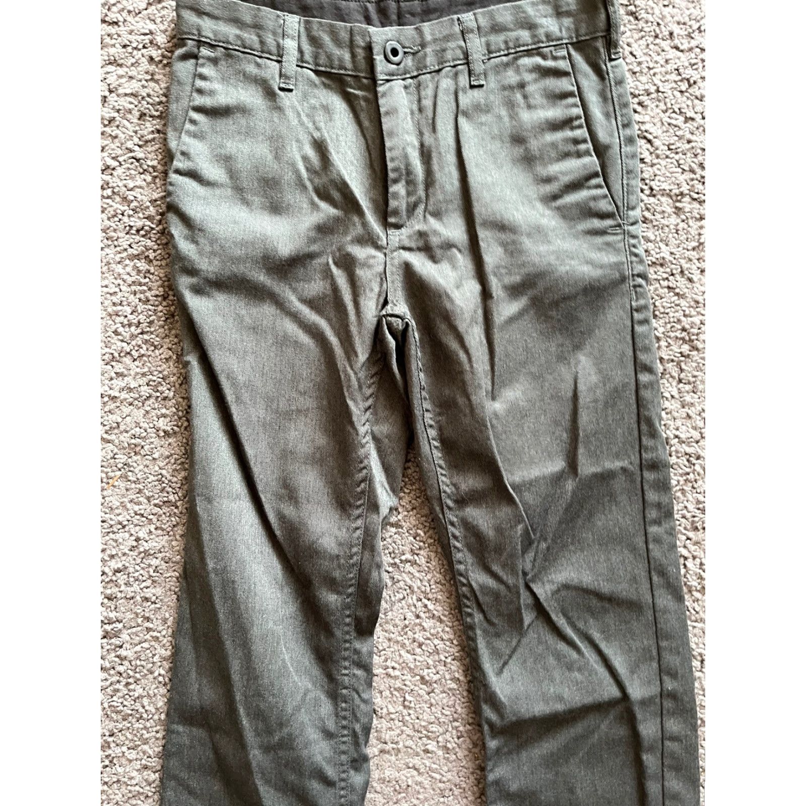 Vintage DC Shoes Women’s Slim Fit Grey Pants Size 26 Regular Chino Size 26" / US 2 / IT 38 - 5 Thumbnail