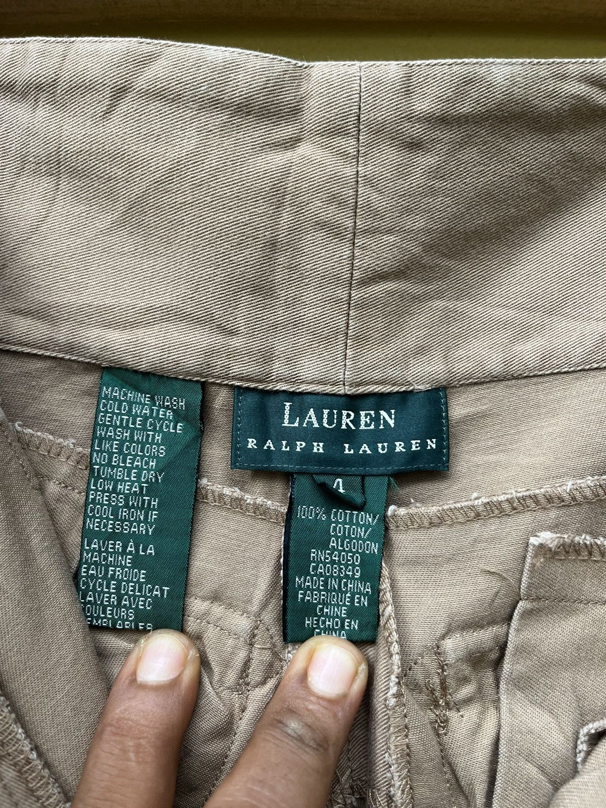 Polo Ralph Lauren × Vintage Polo ralph laurent baggy pant Size US 29 - 6 Thumbnail