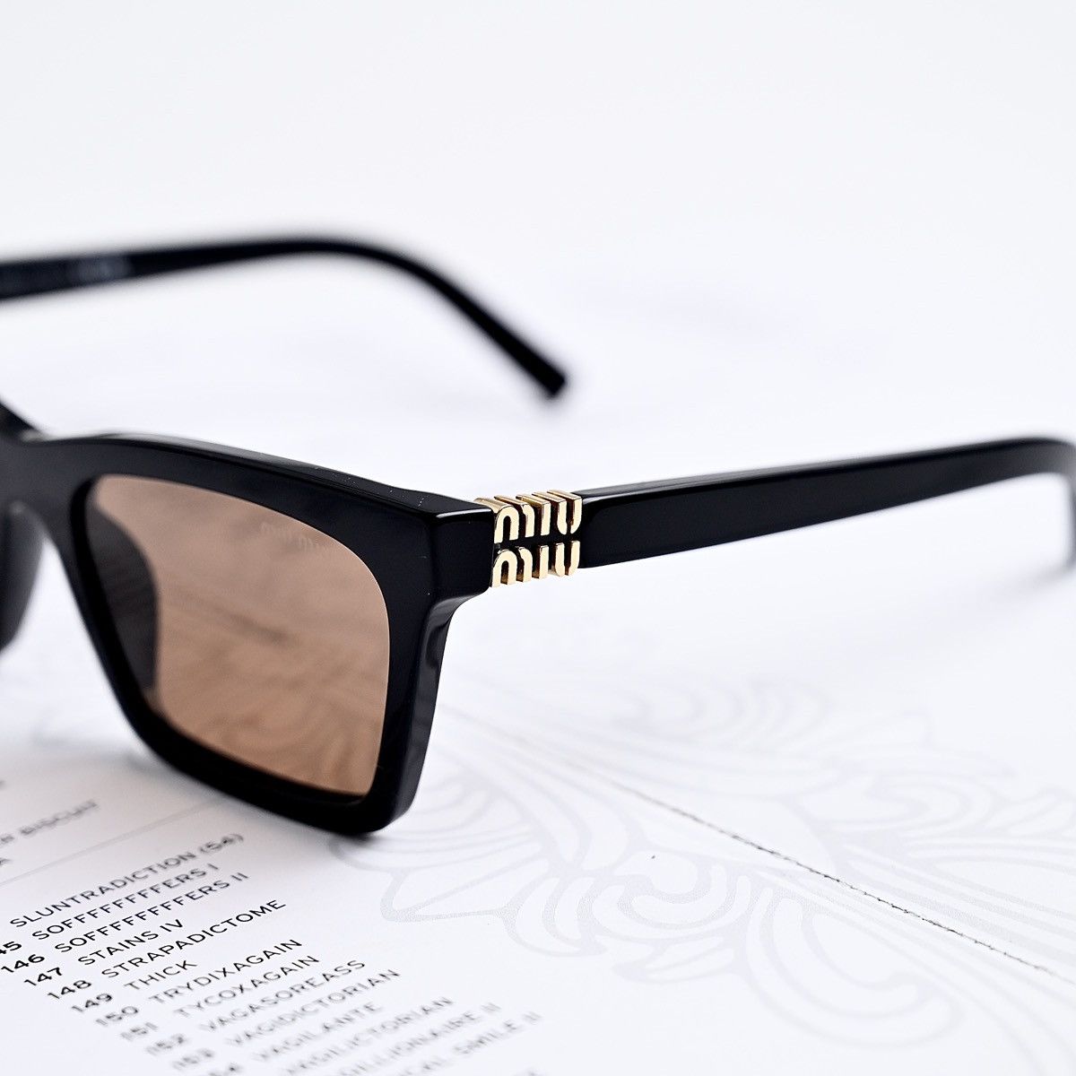 Miu Miu MIU MIU 0MU A05S SUNGLASSES Size ONE SIZE - 3 Thumbnail