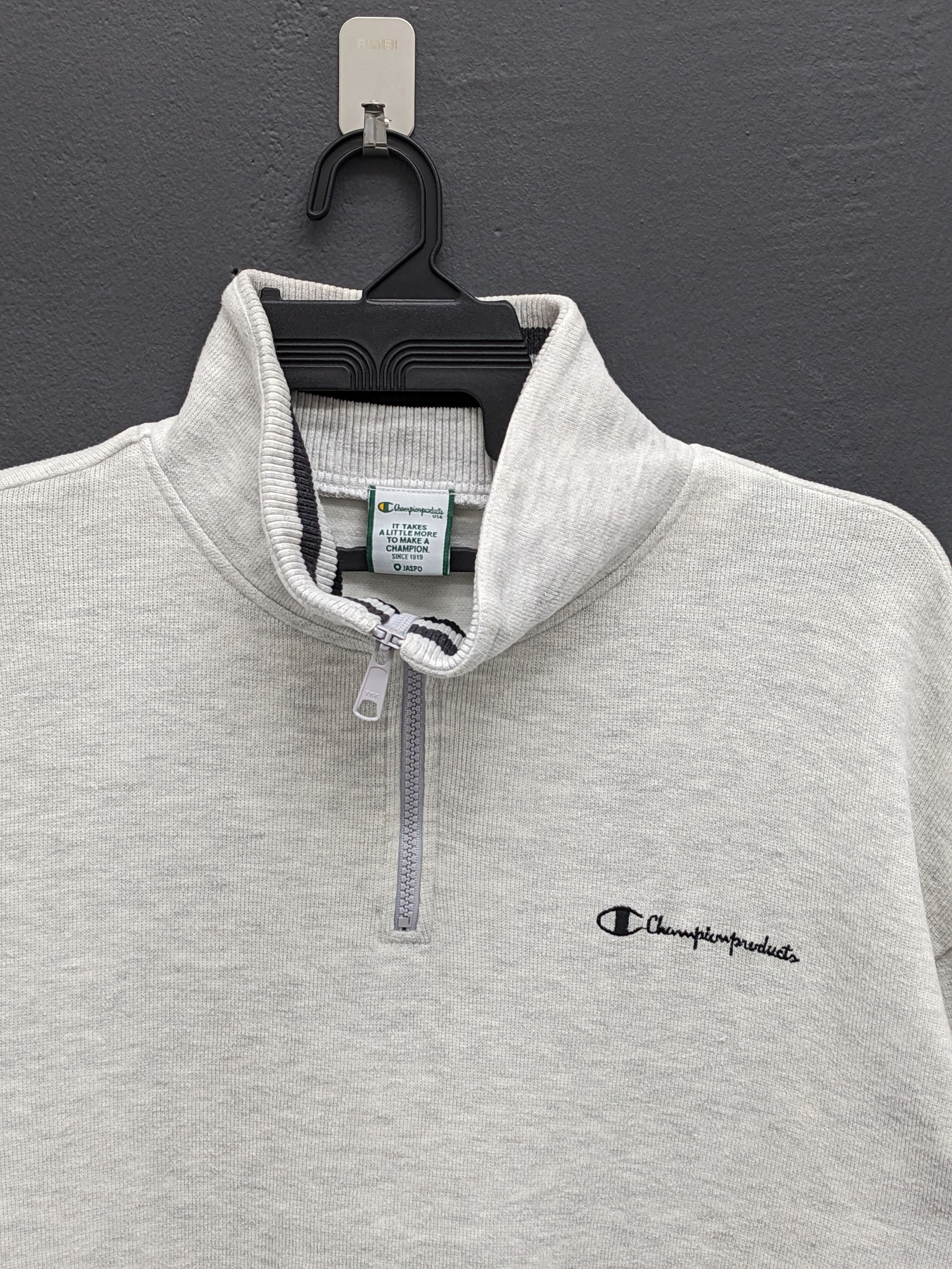 Champion Vintage Champion Produts Japan Half Zipper Streetwear Size US XXL / EU 58 / 5 - 5 Thumbnail