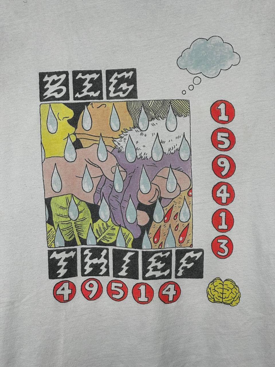 Band Tees Rare Big Thief Numbers Indie Folk Band T Shirt Size US L / EU 52-54 / 3 - 4 Thumbnail