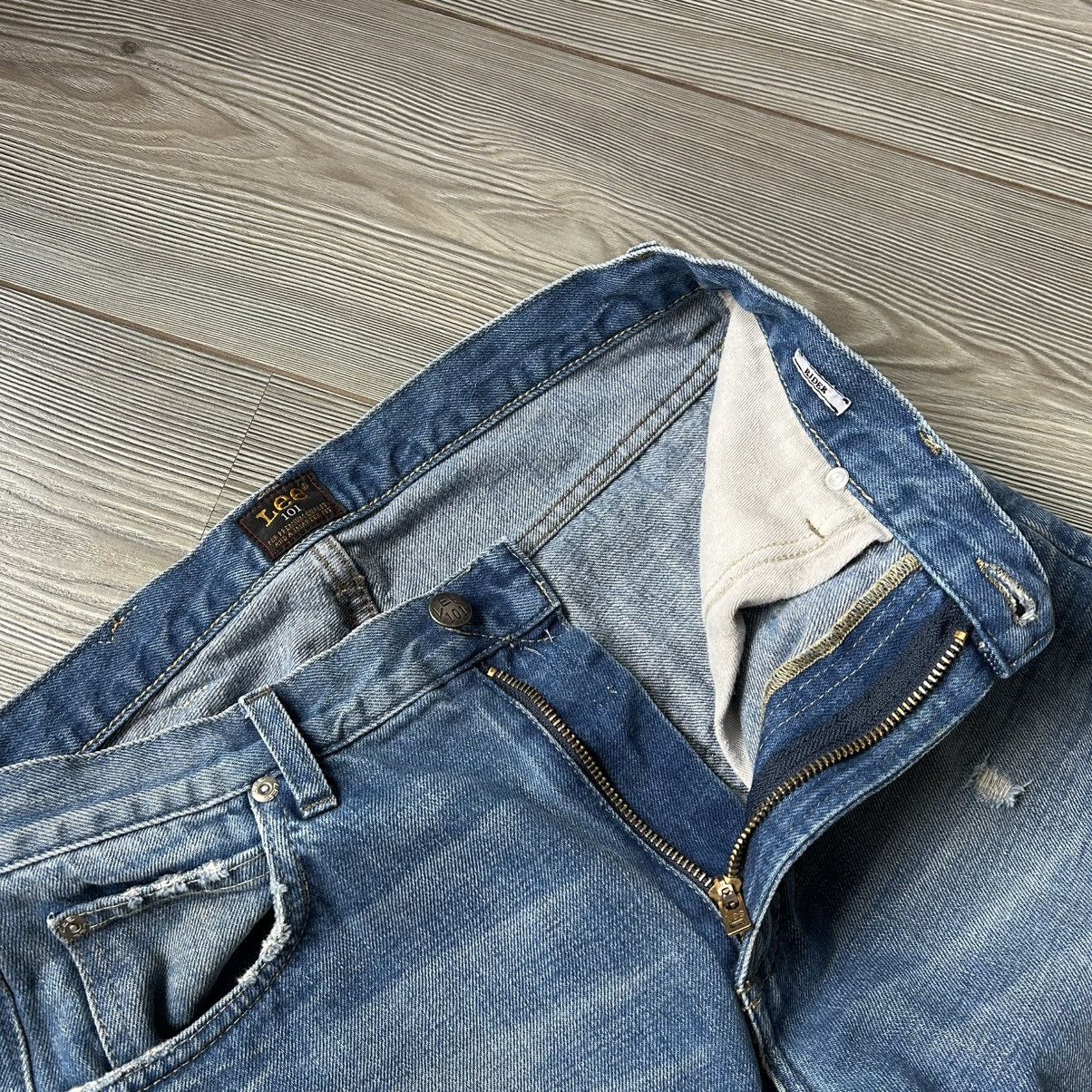 Lee Lee 101 Rider Selvedge Denim Jeans Size US 30 / EU 46 - 14 Thumbnail
