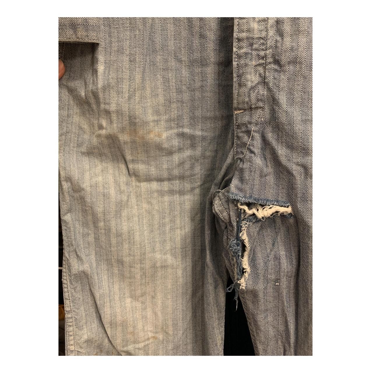 Lee 50s Sanforized Herringbone Engineer Pinstriped Union-Alls Size US 42 / EU 58 - 5 Thumbnail