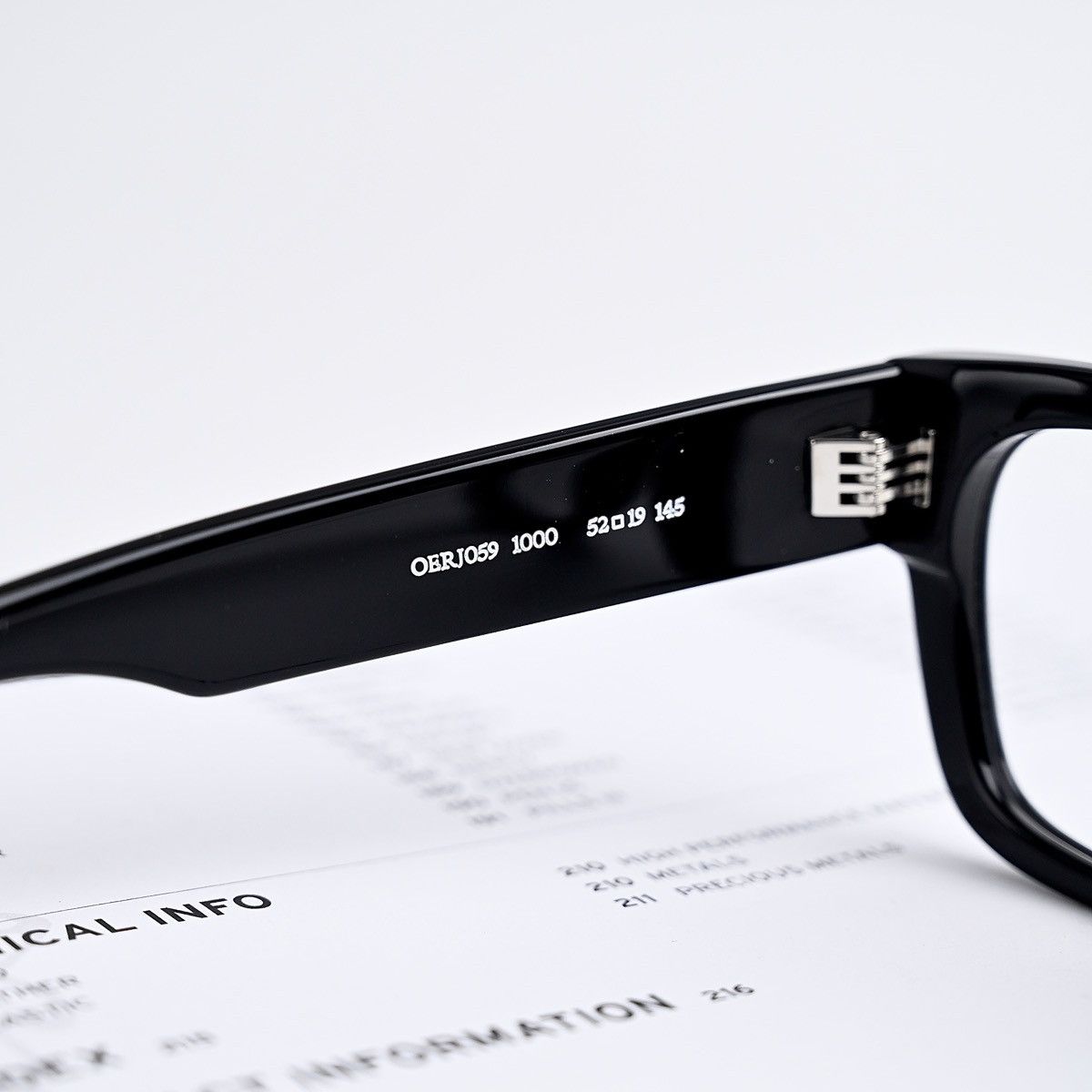 Off-White OFF WHITE STYLE 59 GLASSES Size ONE SIZE - 9 Thumbnail