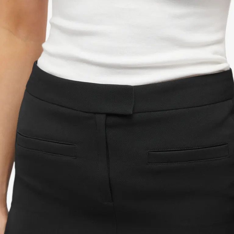 Courreges o1mle0824 Twill Heritage Pocket Mini Skirt in Black Size 28" / US 6 / IT 42 - 5 Thumbnail