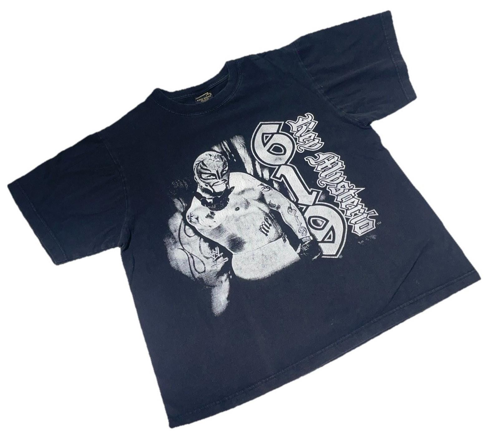 Designer Vintage Rey Mysterio 619 T-Shirt Medium M Y2K 2000's WWE Size US M / EU 48-50 / 2 - 1 Thumbnail