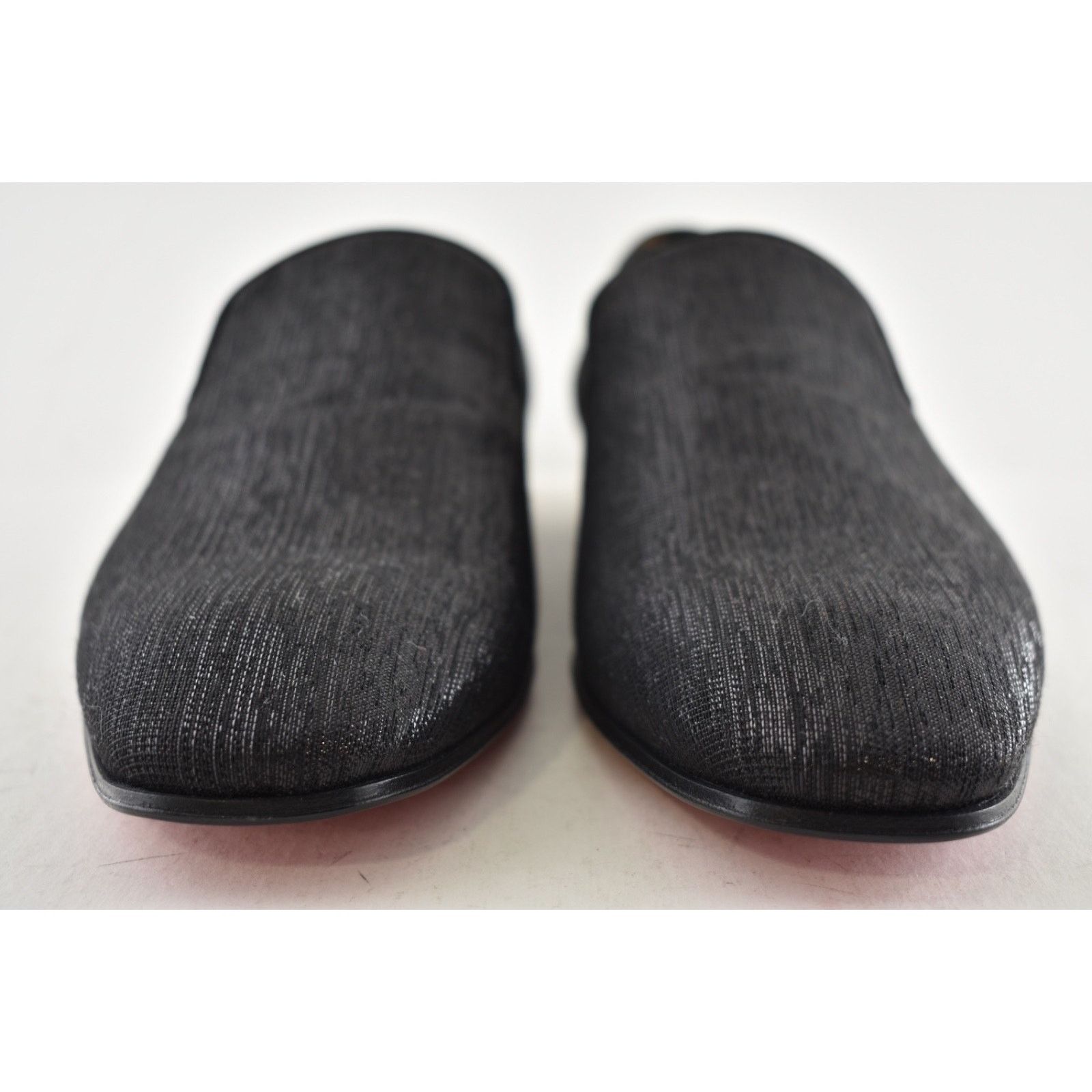 Christian Louboutin Christian Louboutin Black Shantung Diams Dress Loafer 43 10 Size US 10 / EU 43 - 8 Thumbnail