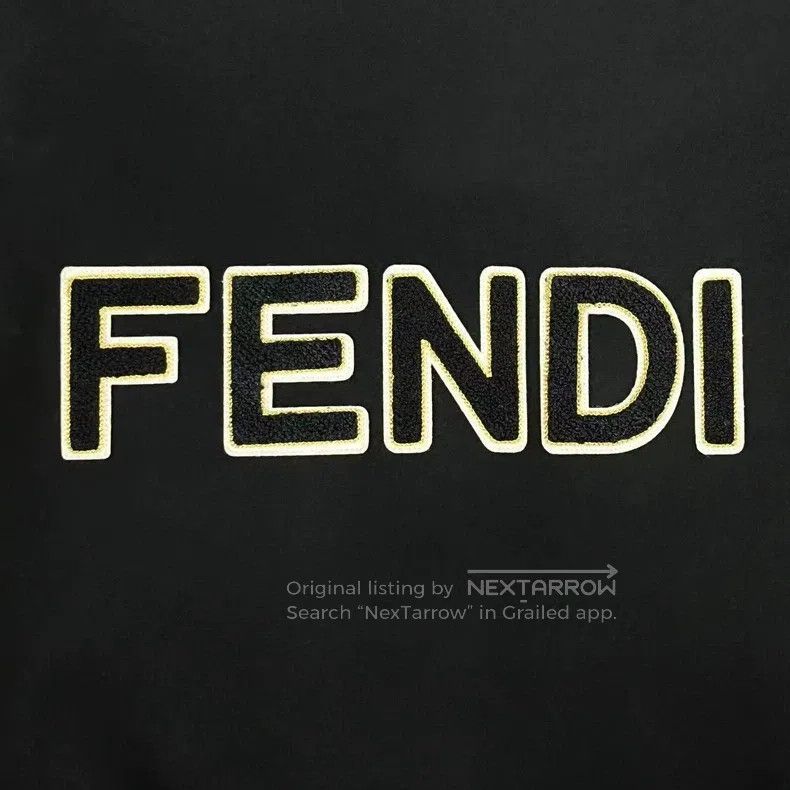 Fendi Fendi Black Rhinestone Furry Little Monster Wool Leather B Size XS / US 0-2 / IT 36-38 - 5 Thumbnail