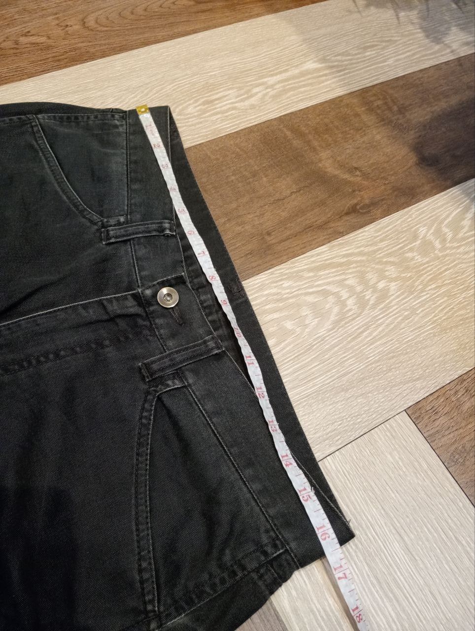 Uniqlo VINTAGE UNIQLO FADED BLACK BAGGY PANTS Size US 33 - 9 Thumbnail