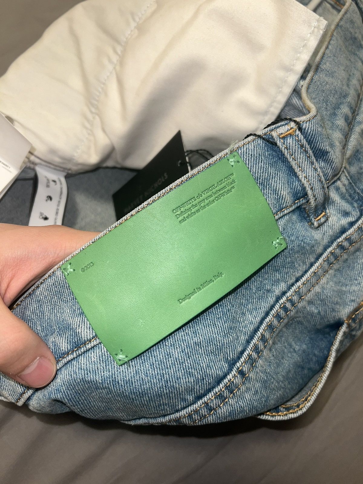 Off-White Off-White Bees Carpenter Jeans Size US 34 / EU 50 - 17 Thumbnail