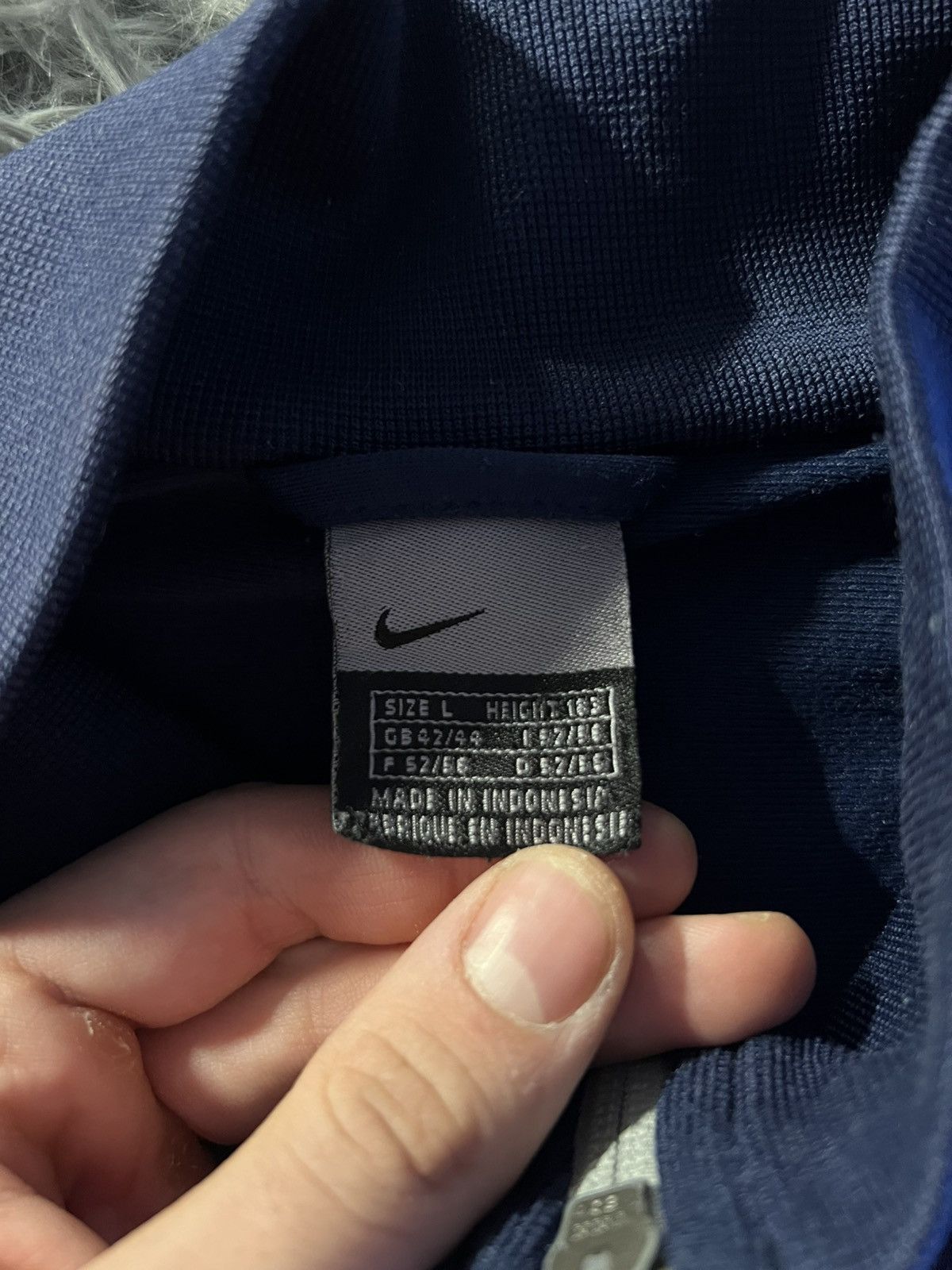 Nike Nike hoodie 90s navy blue Size US M / EU 48-50 / 2 - 4 Thumbnail
