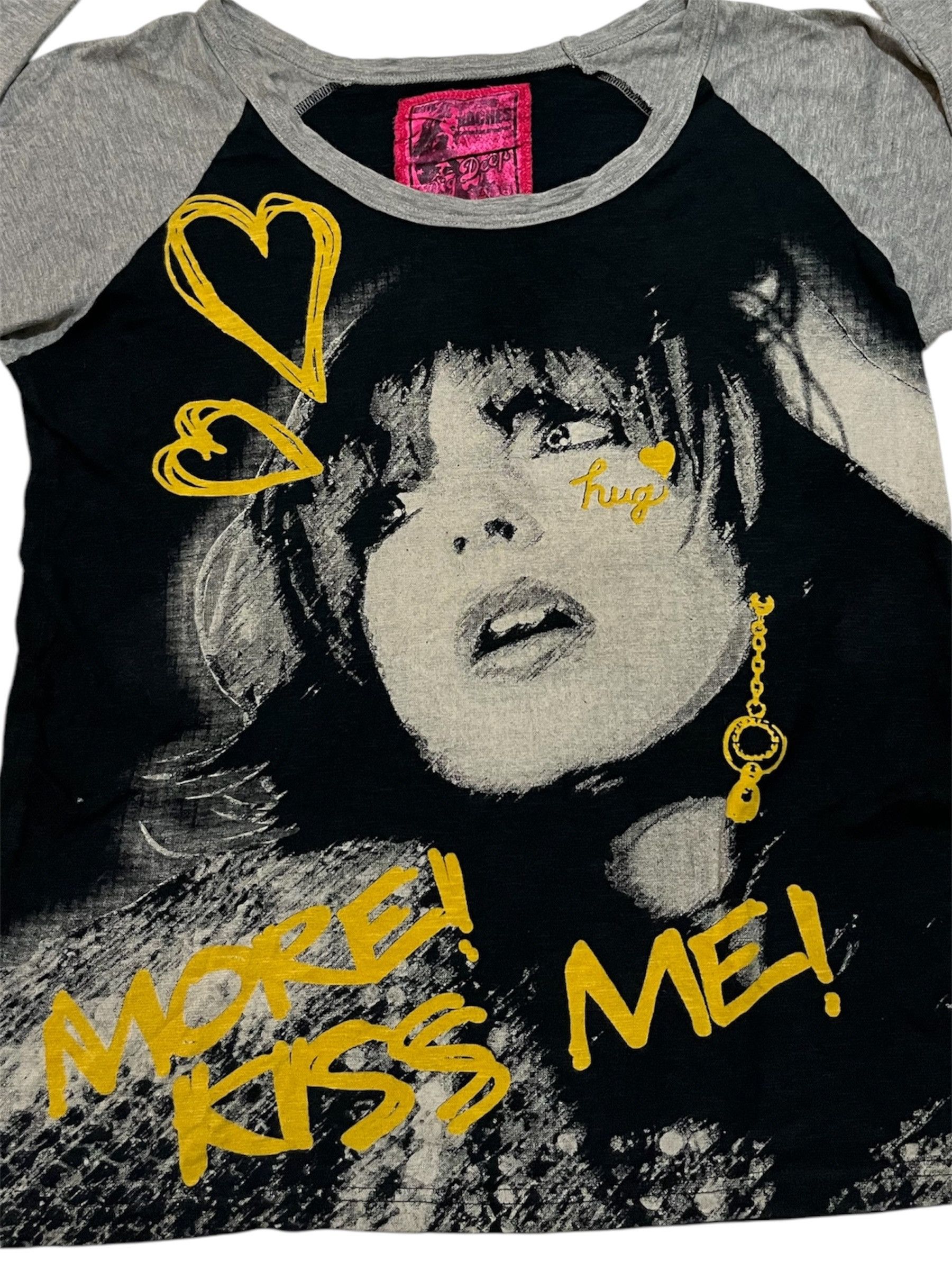 20471120 × Hysteric Glamour × Japanese Brand Dig Deep Japanese Brand Women Face Print Long Sleeve Size L / US 10 / IT 46 - 3 Thumbnail