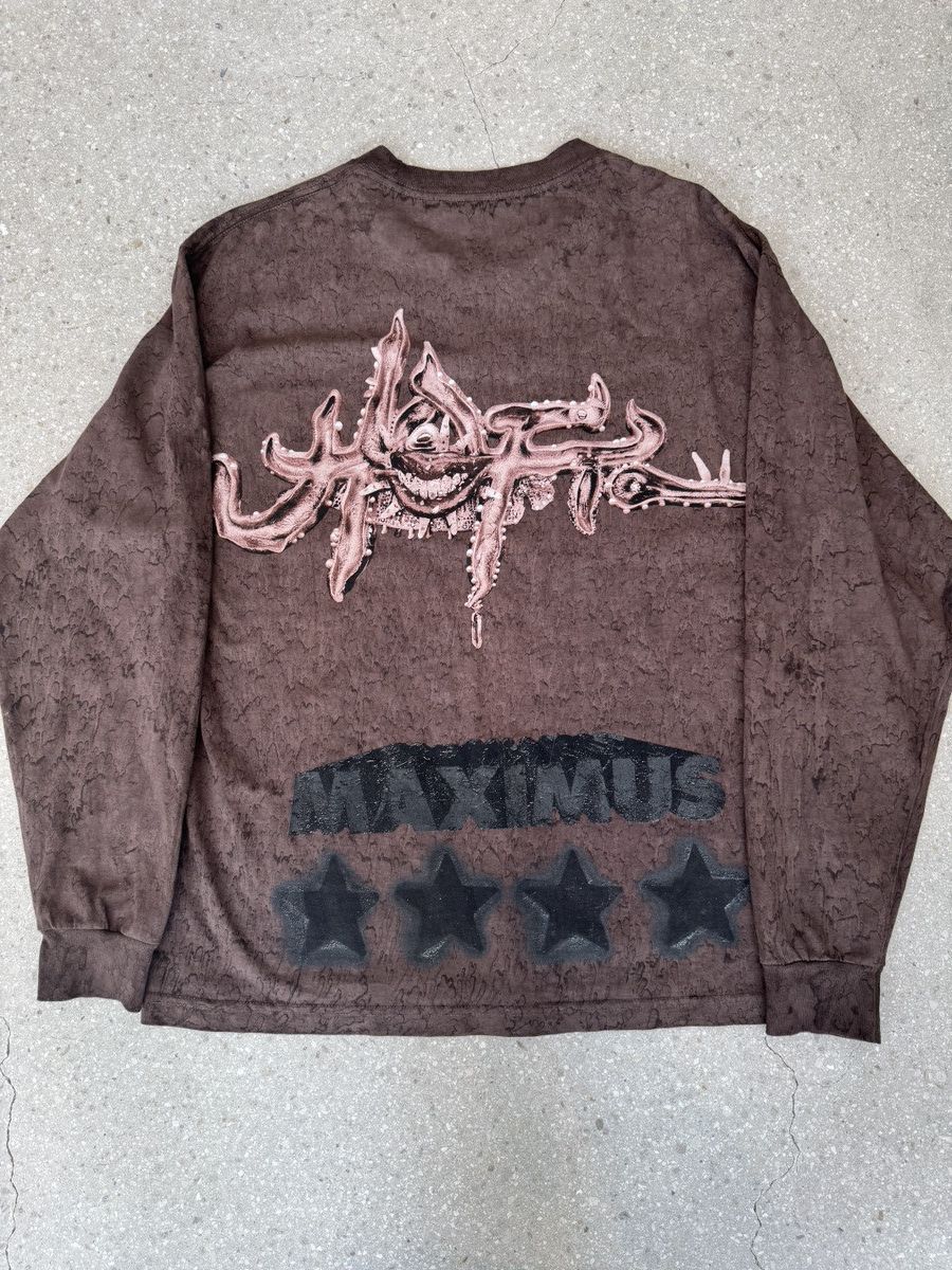 Travis Scott Travis Scott Utopia Circus Maximus Long Sleeve T-Shirt Size US L / EU 52-54 / 3 - 2 Thumbnail