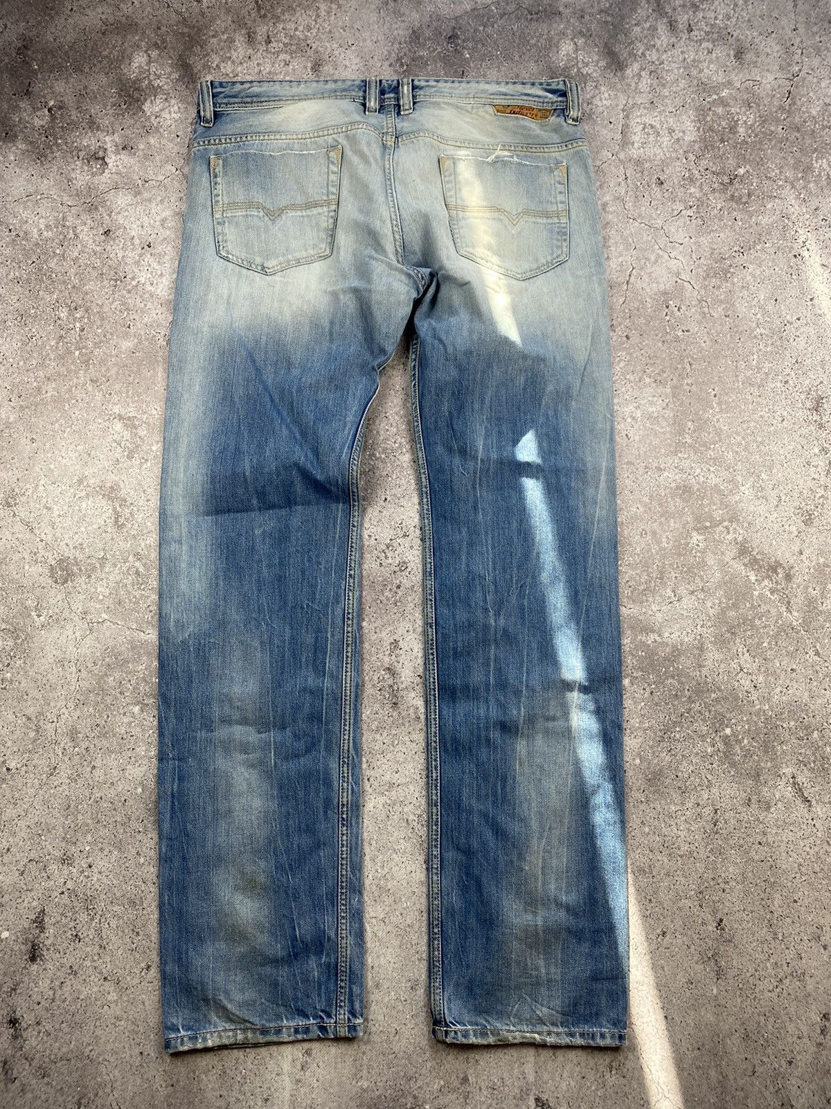 Diesel Vintage Diesel Junya Watanabe Baggy distressed Japan jeans😊 Size US 36 / EU 52 - 1 Thumbnail