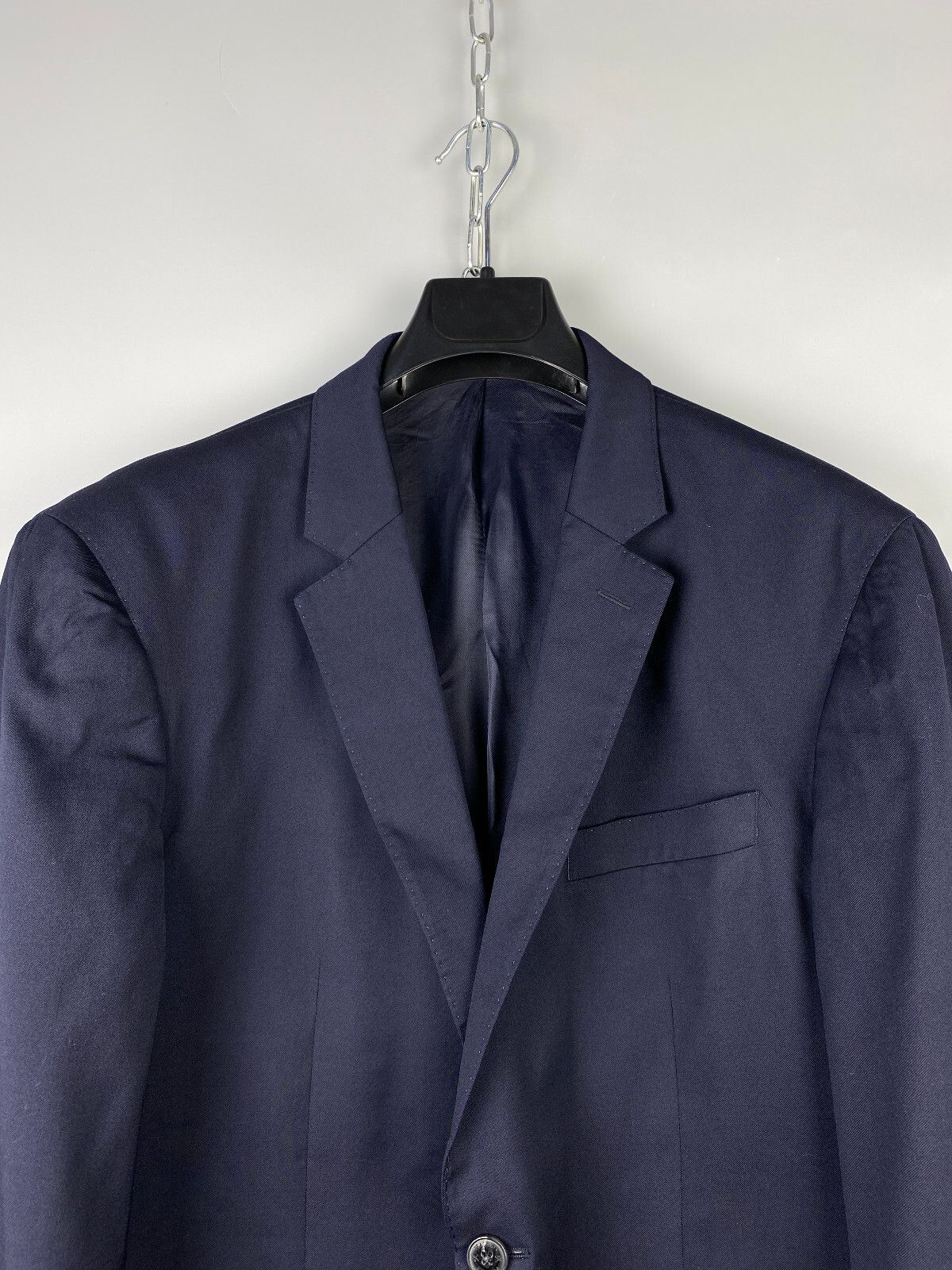 Hackett Hackett ing Loro Piana Wool Button Suit Blazer Jacket Size 44R - 3 Thumbnail