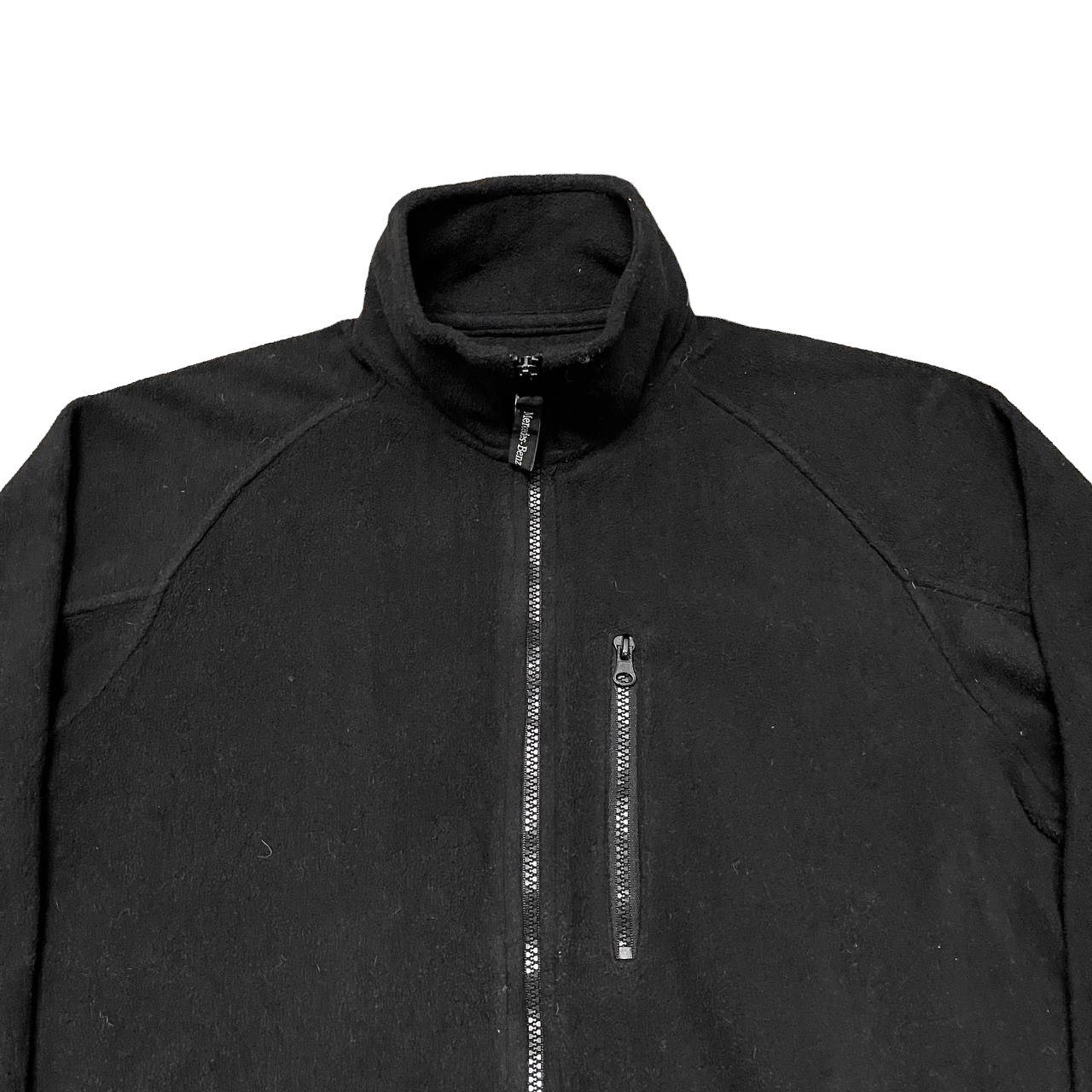 Mercedes-Benz Vintage Mercedes Benz Racing Fleece Zipper Jacket Size US M / EU 48-50 / 2 - 2 Thumbnail
