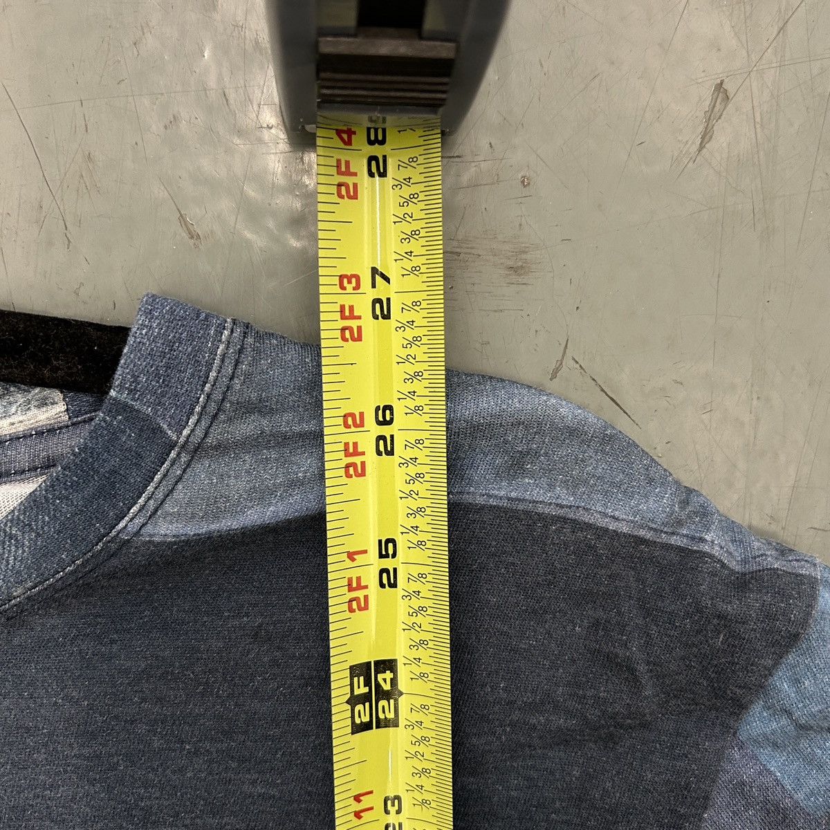 Diesel × Vintage Vintage Diesel denim look tee Size US XL / EU 56 / 4 - 5 Thumbnail