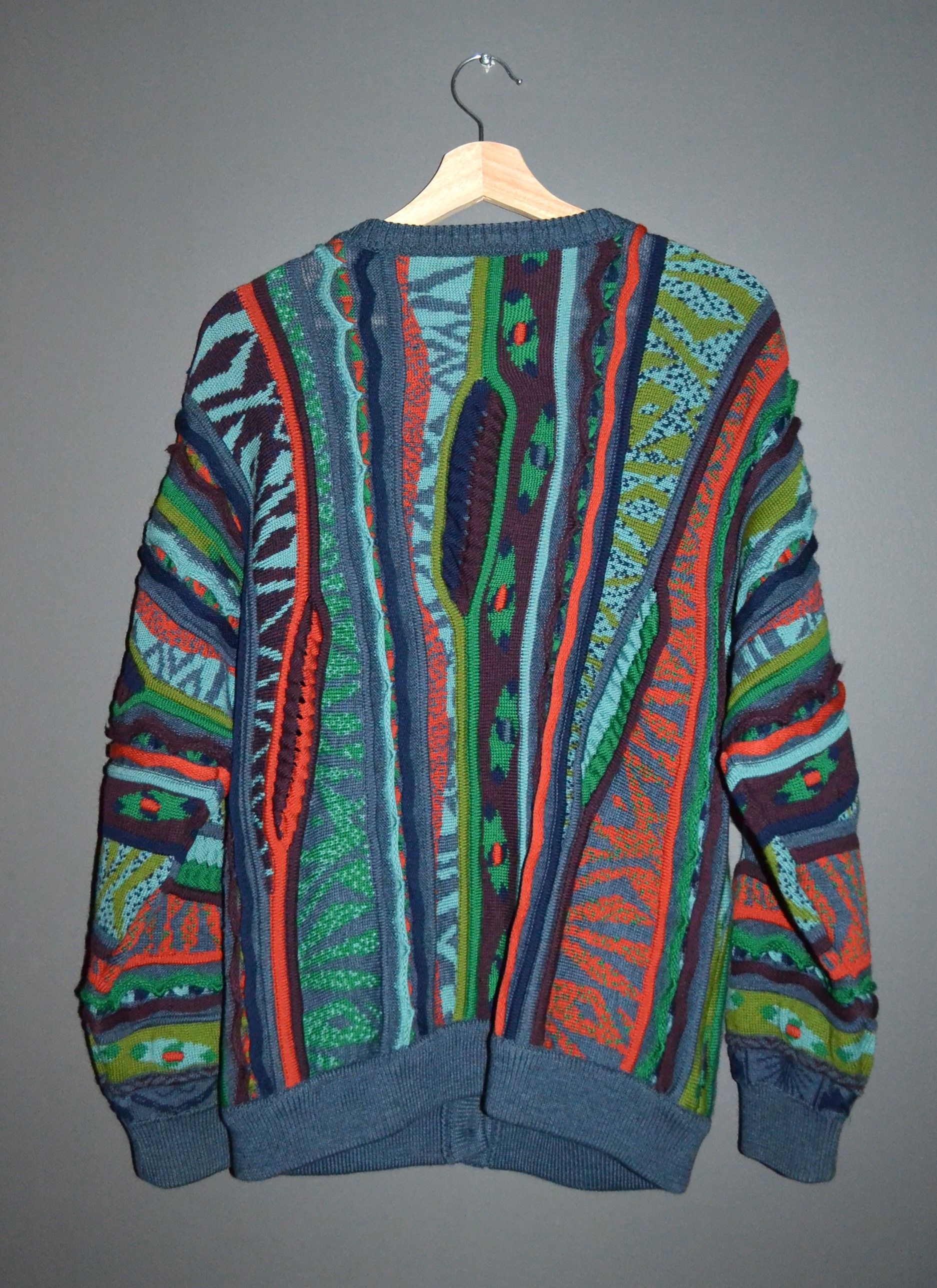 Coogi × Vintage Geccu Australia Woolen Sweater M Coogi Size M / US 6-8 / IT 42-44 - 3 Thumbnail