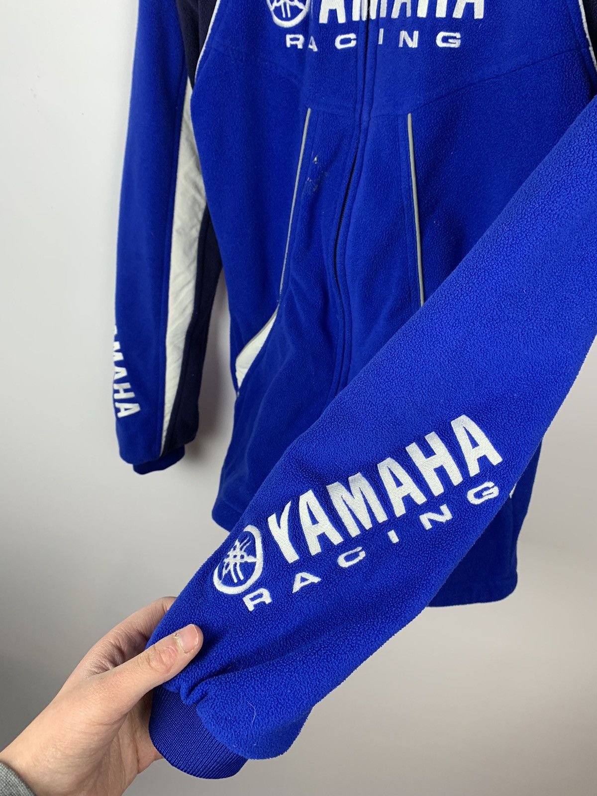 Yamaha Vintage YAMAHA Racing Fleece Jacket Full Zip Mens Size XS Size US XS / EU 42 / 0 - 5 Thumbnail